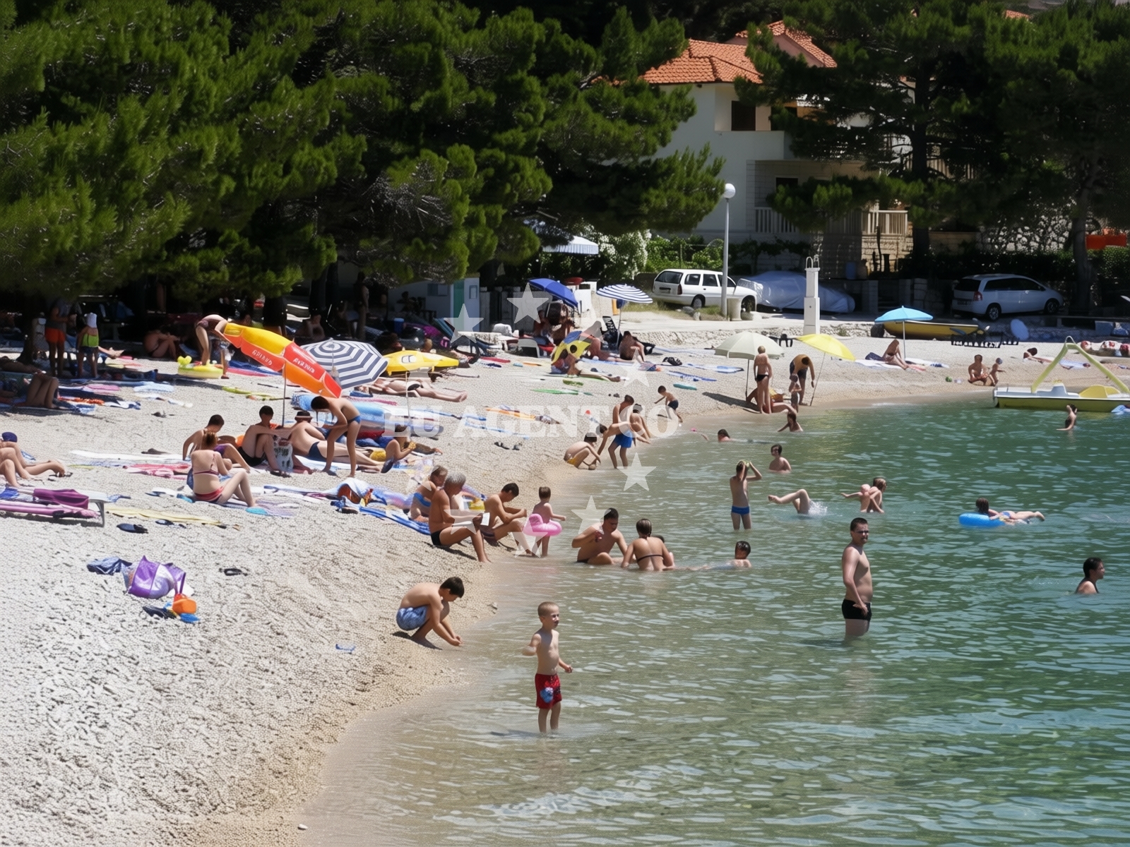Additional view of Jakirusa beach in 12 Put Luke, Brela