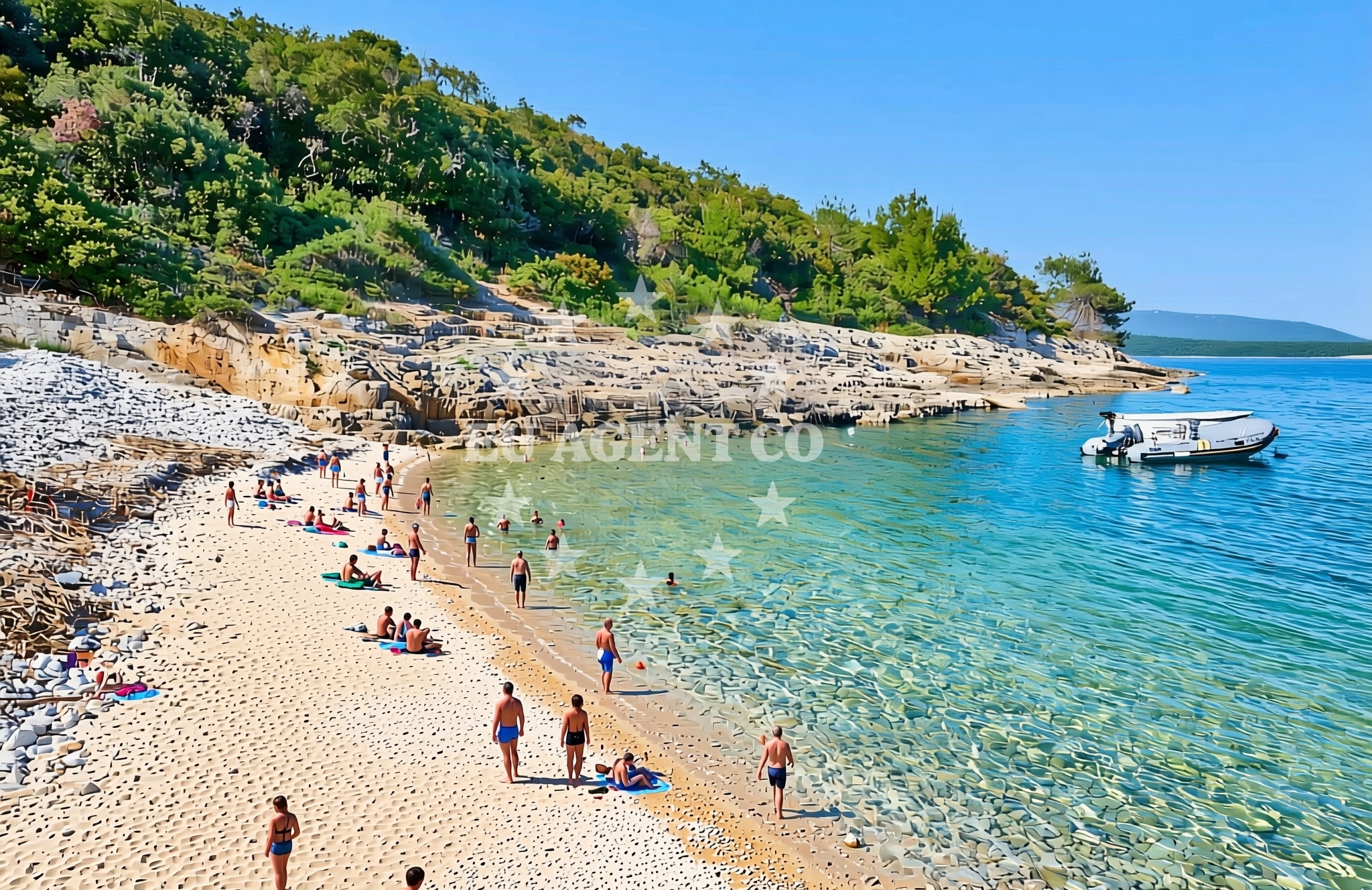 Additional view of Jalinica beach in Luka Krnica b.b., Krnica