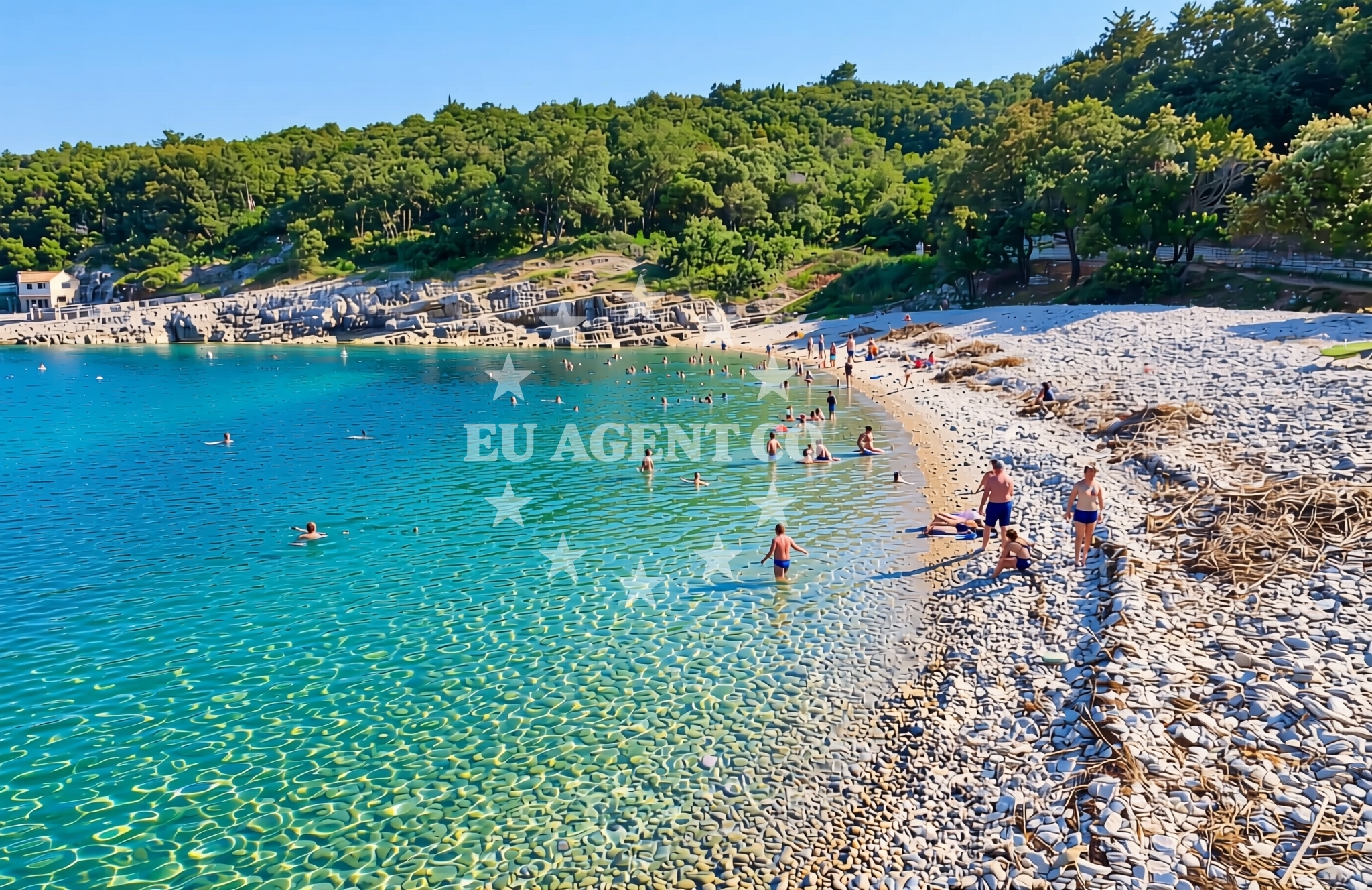 Additional view of Jalinica beach in Luka Krnica b.b., Krnica