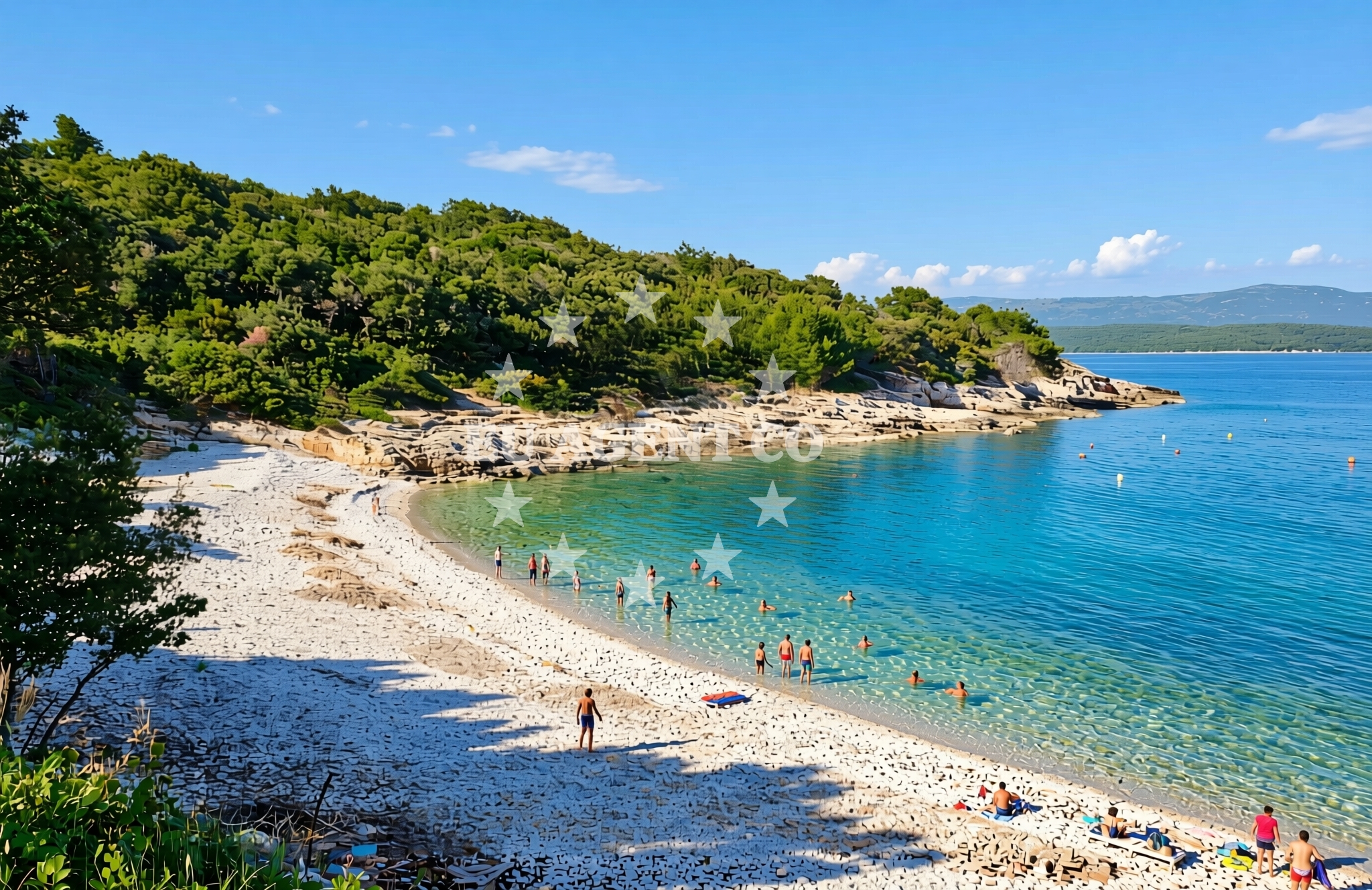 Additional view of Jalinica beach in Luka Krnica b.b., Krnica