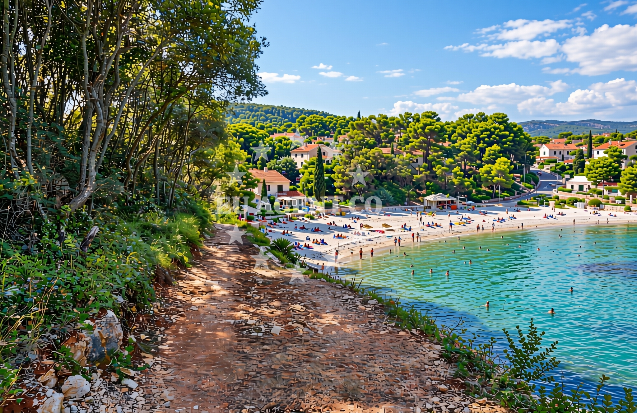 Additional view of Jalinica beach in Luka Krnica b.b., Krnica