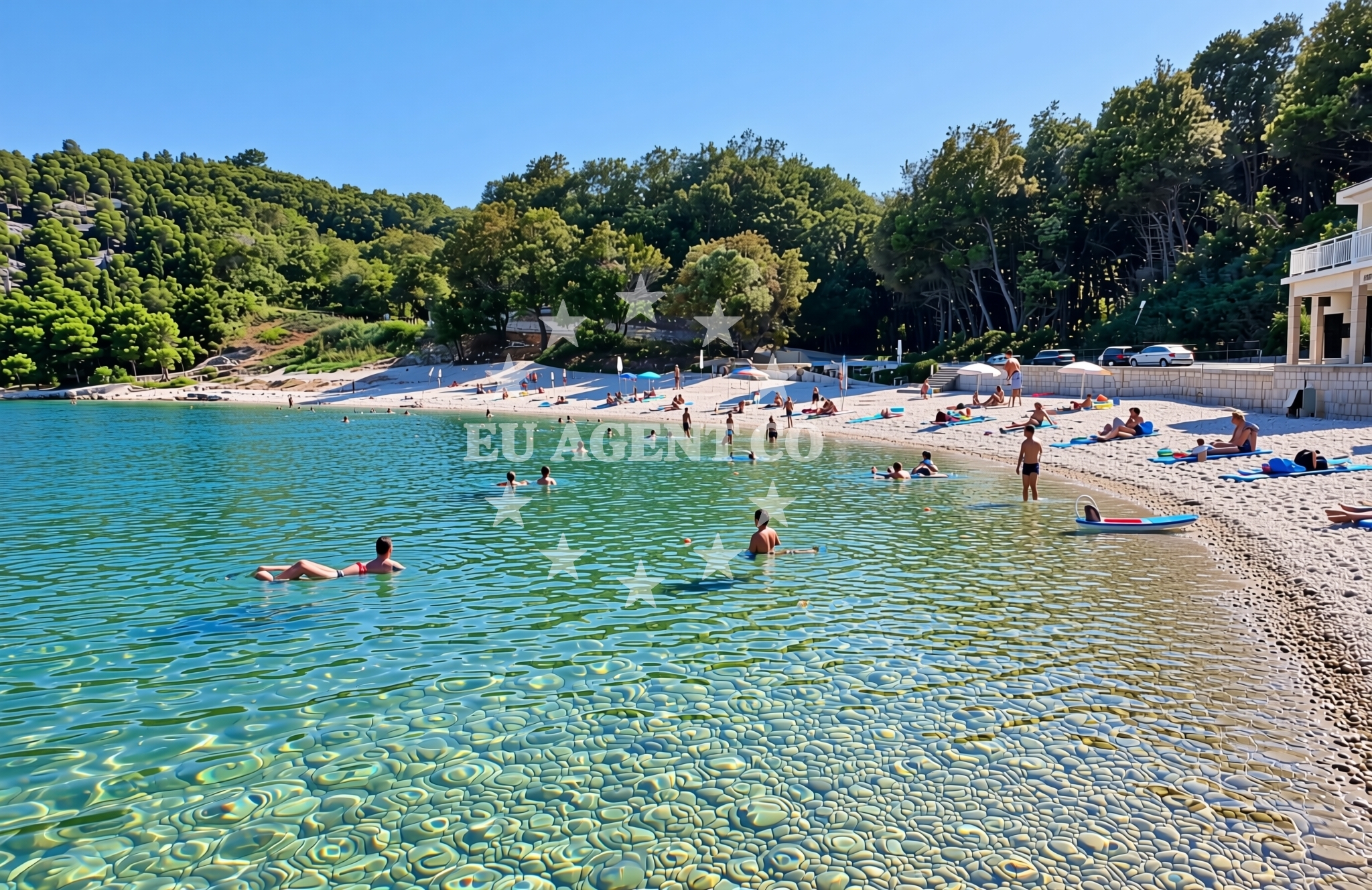 Additional view of Jalinica beach in Luka Krnica b.b., Krnica