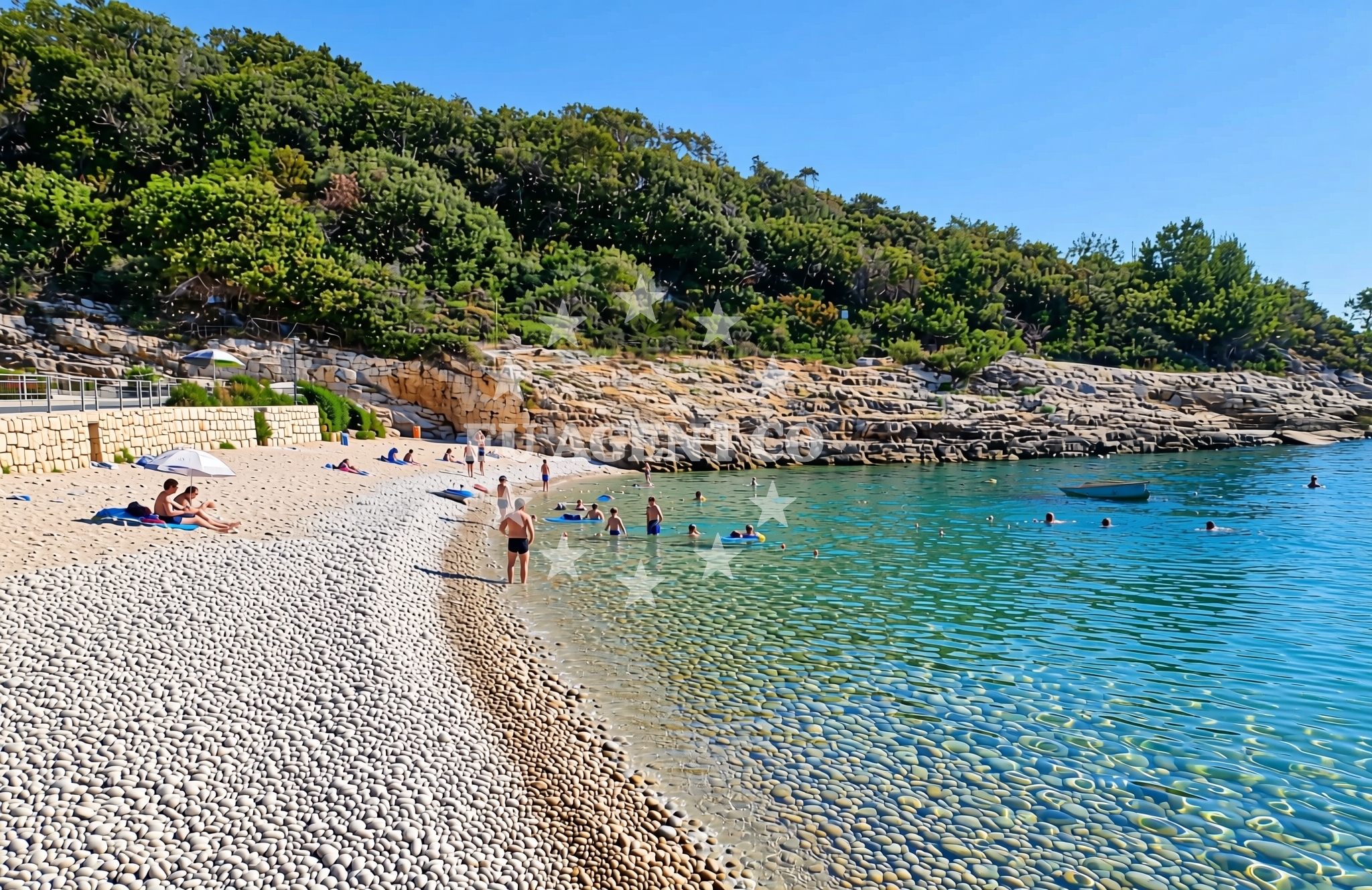 Additional view of Jalinica beach in Luka Krnica b.b., Krnica