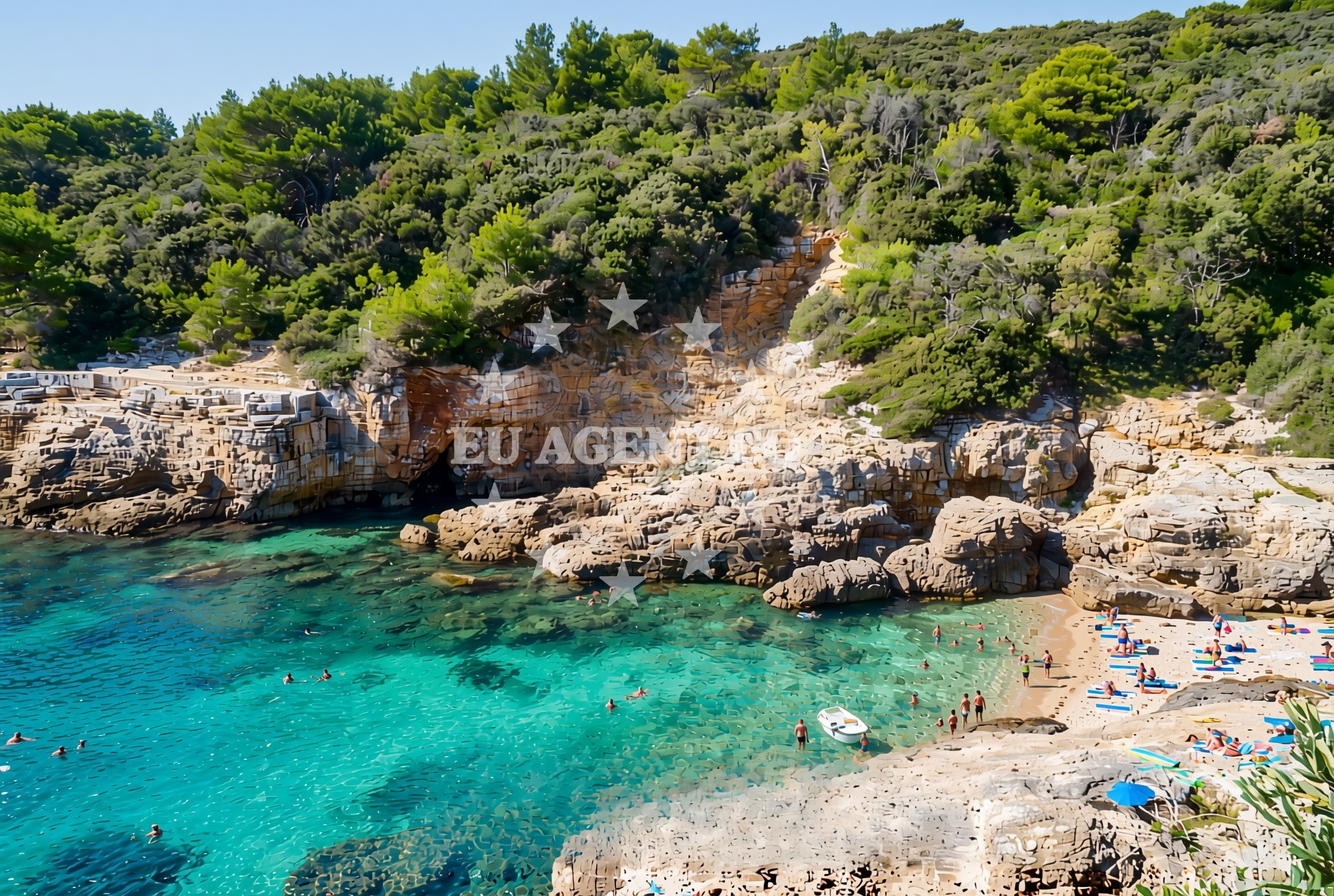 Additional view of Jamica beach in Musilska ulica 11, Pula