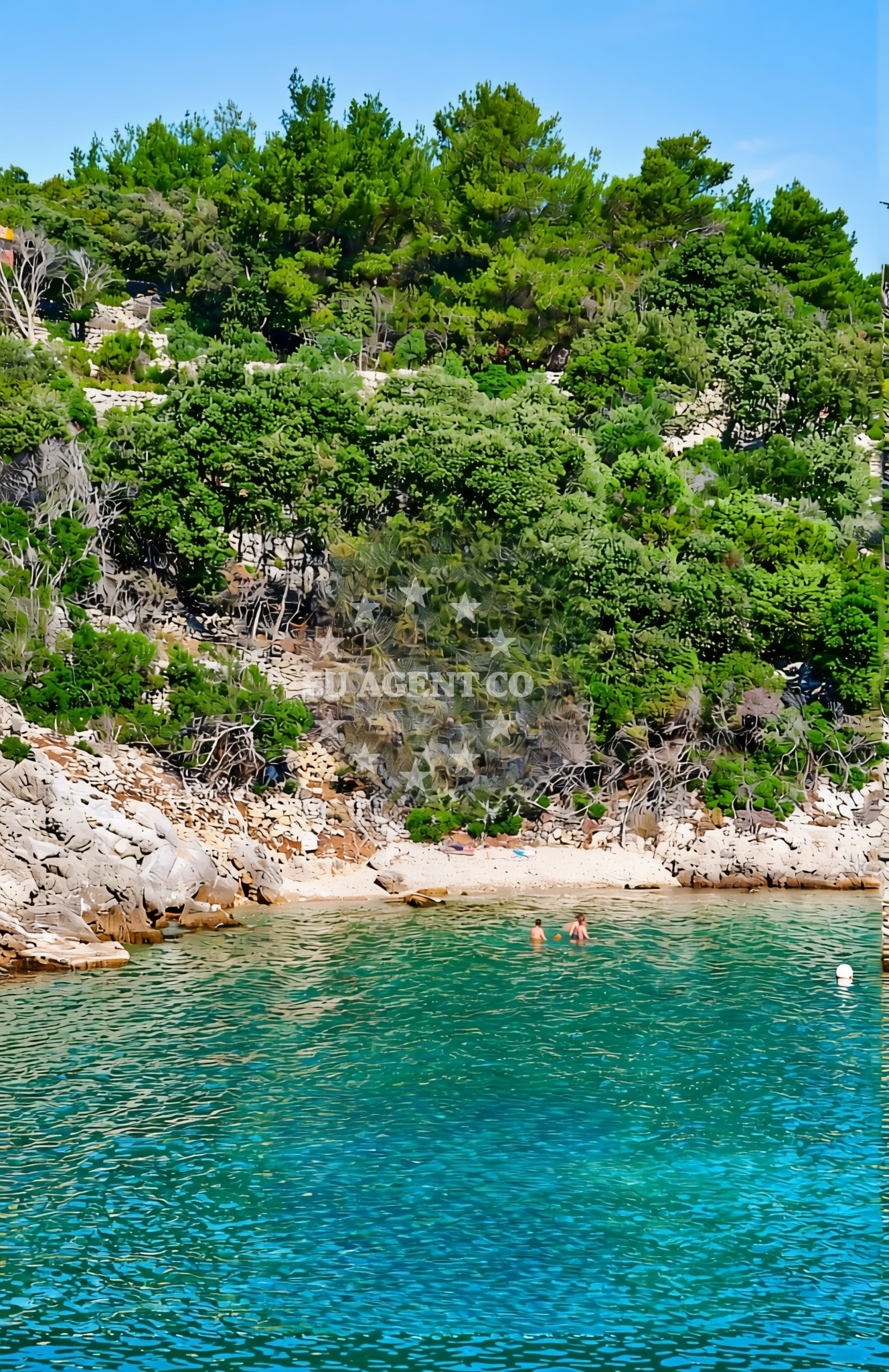 Additional view of Jamna sjever, Veli Lošinj (Lošinj) Beach in Jamna sjever