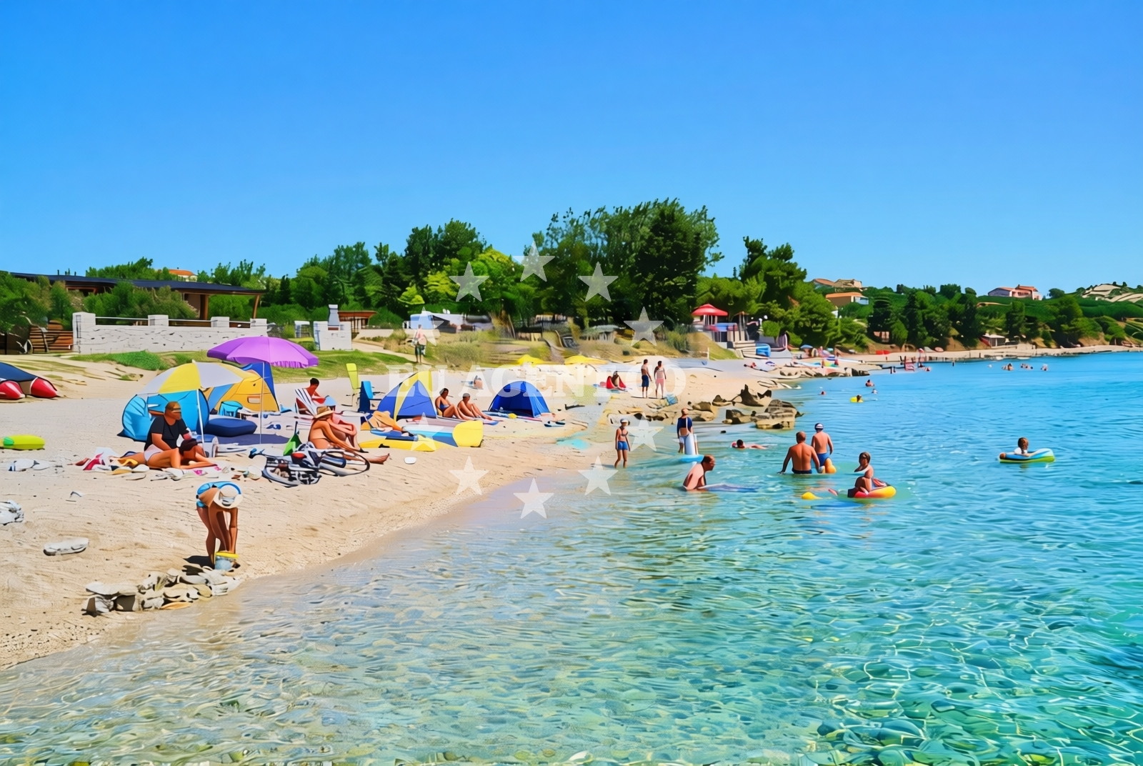 Additional view of Janice 2, Pakoštane Beach in Janice 2