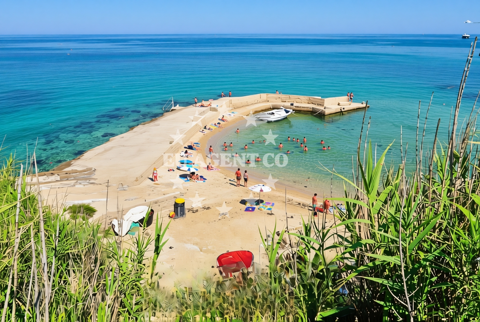 Additional view of Janjece Vode beach in S.S.Kranjčevića 14, Pag