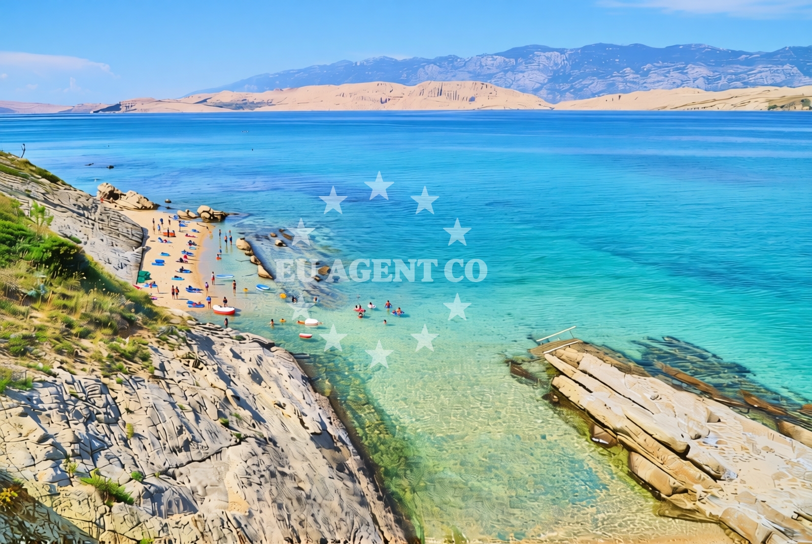 Additional view of Janjece Vode beach in S.S.Kranjčevića 14, Pag