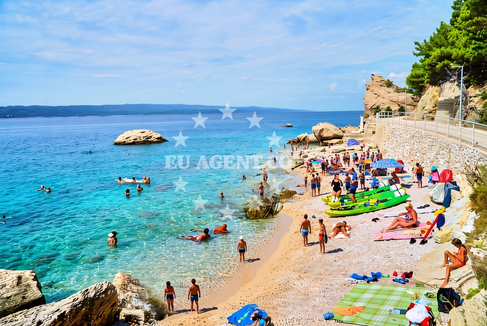Additional view of Jardula, Brela Beach in Jardula