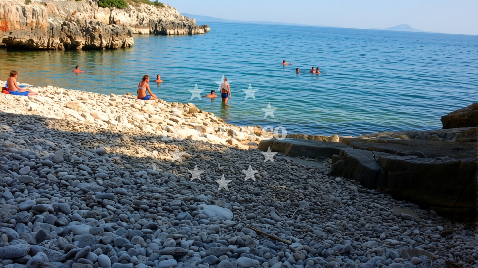 Additional view of Jarovica beach in Peruski 497, Peruški