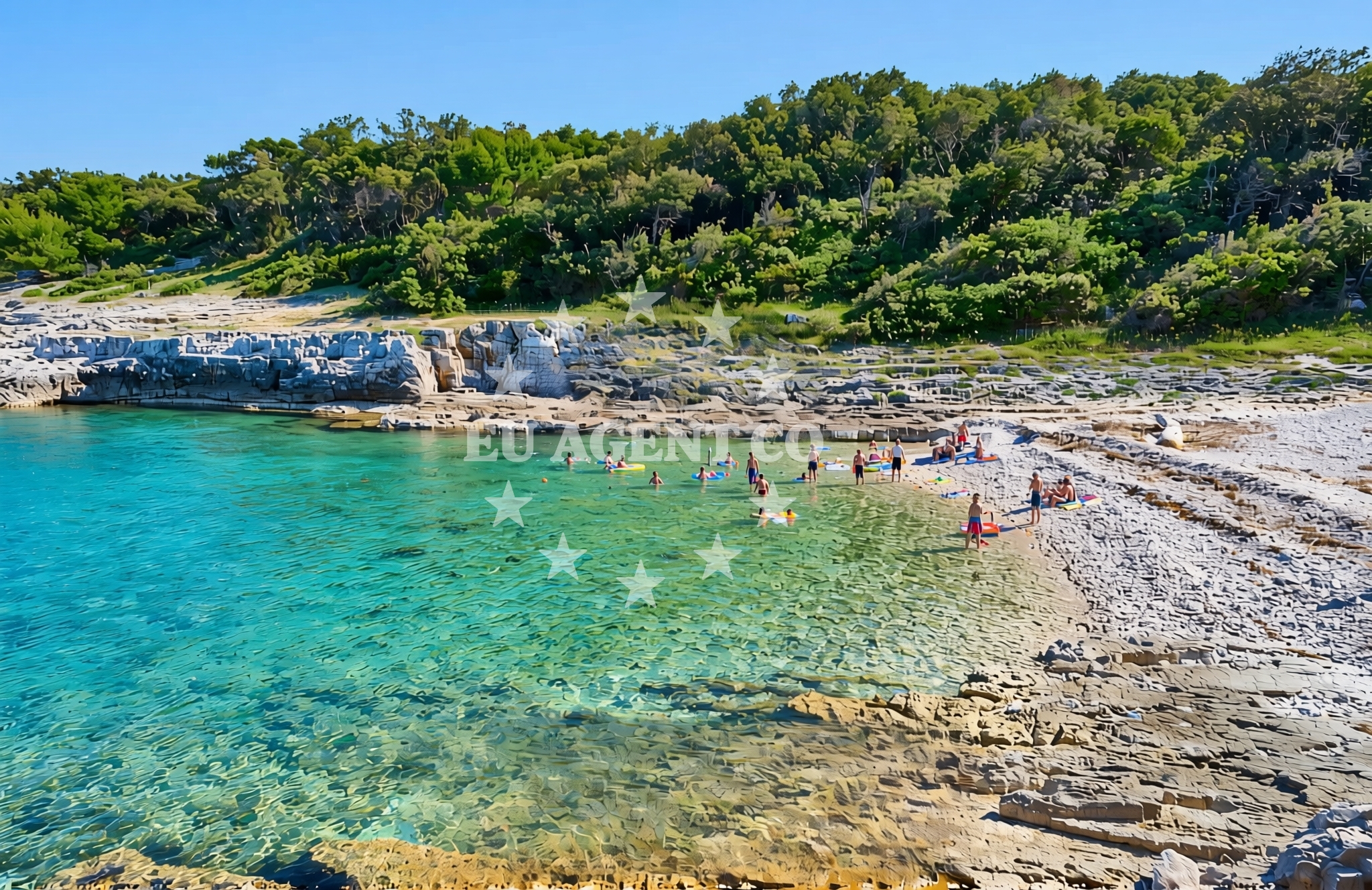 Additional view of Jarovica beach in Peruski 497, Peruški