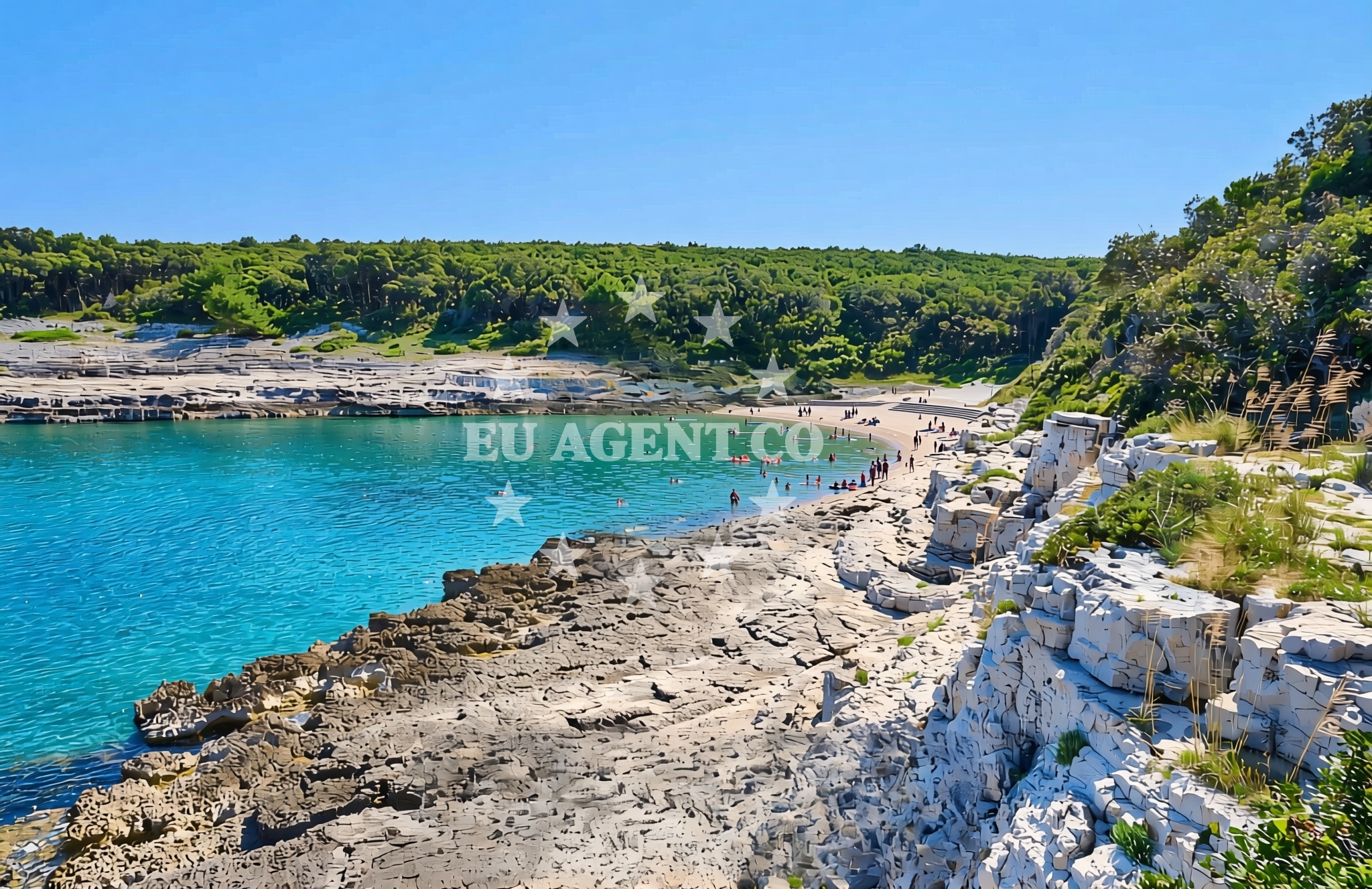 Additional view of Jarovica beach in Peruski 497, Peruški
