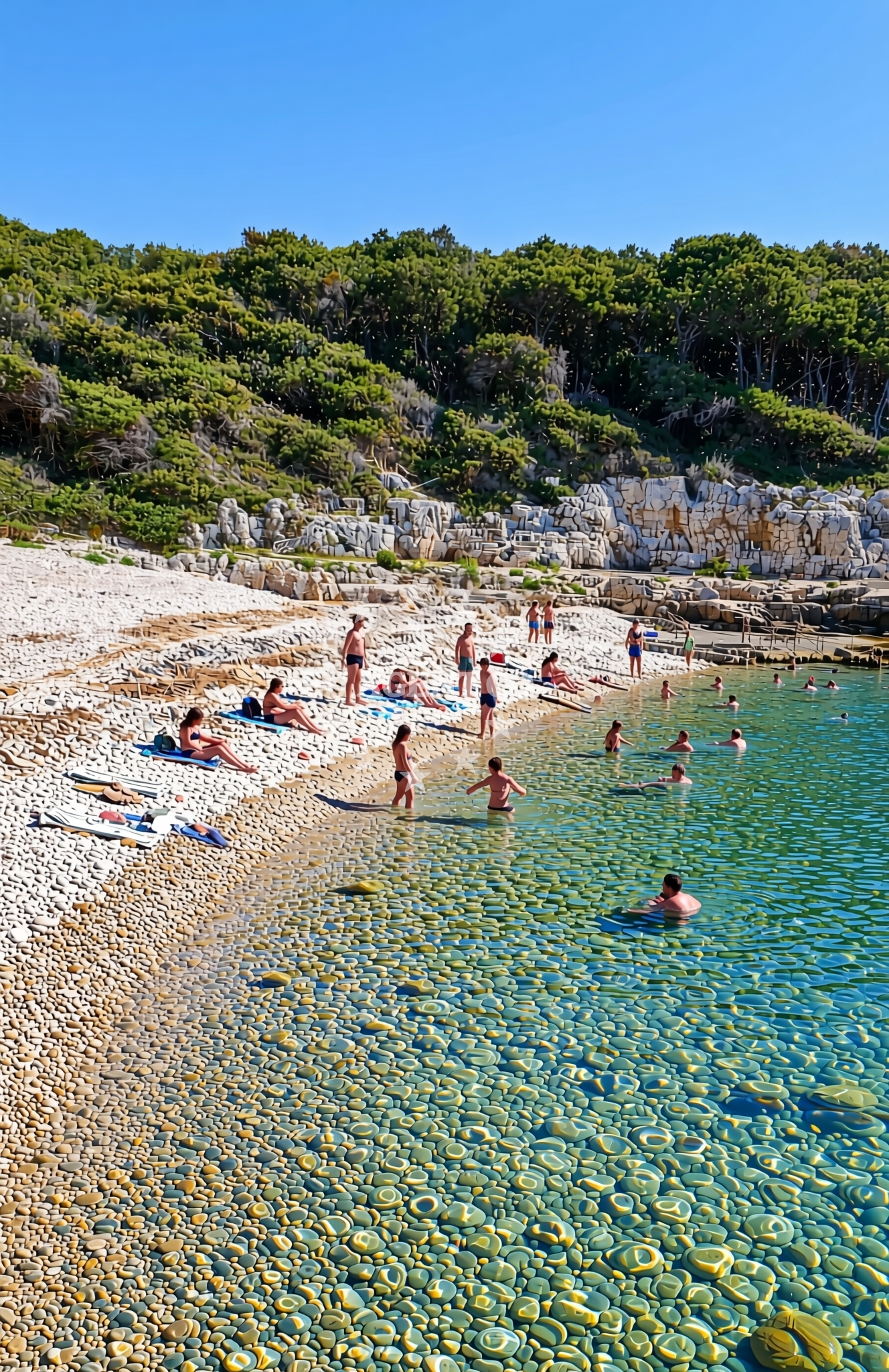 Additional view of Jarovica beach in Peruski 497, Peruški