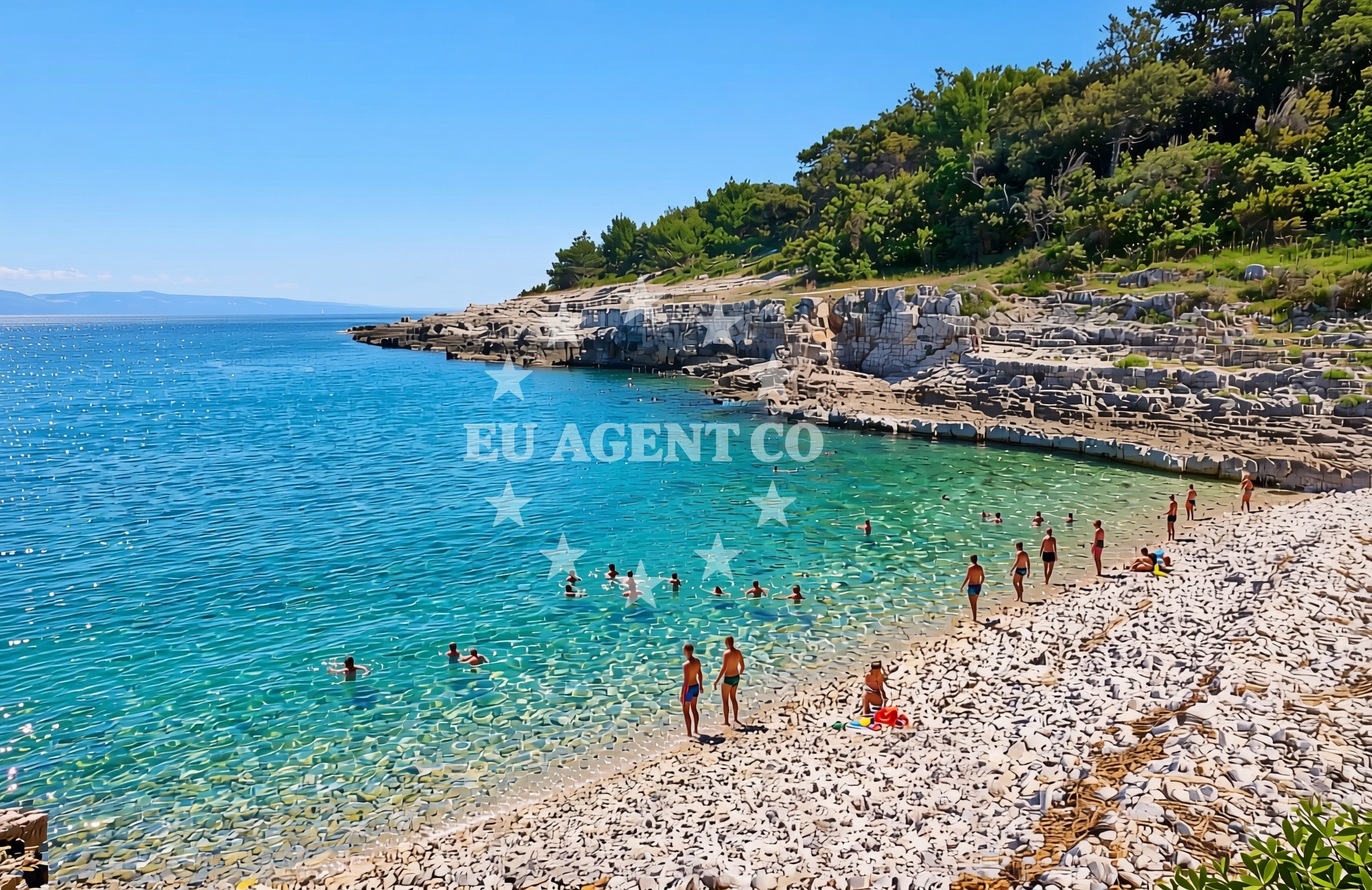 Additional view of Jarovica beach in Peruski 497, Peruški