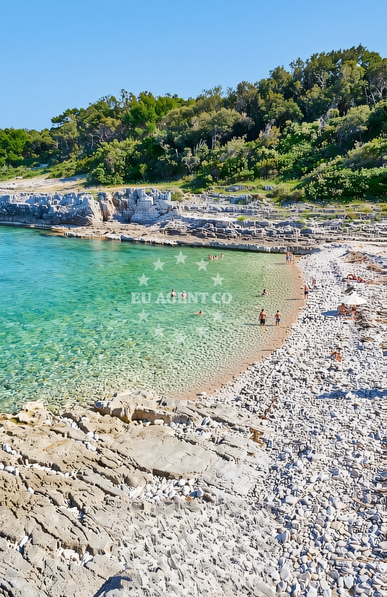 Additional view of Jarovica beach in Peruski 497, Peruški