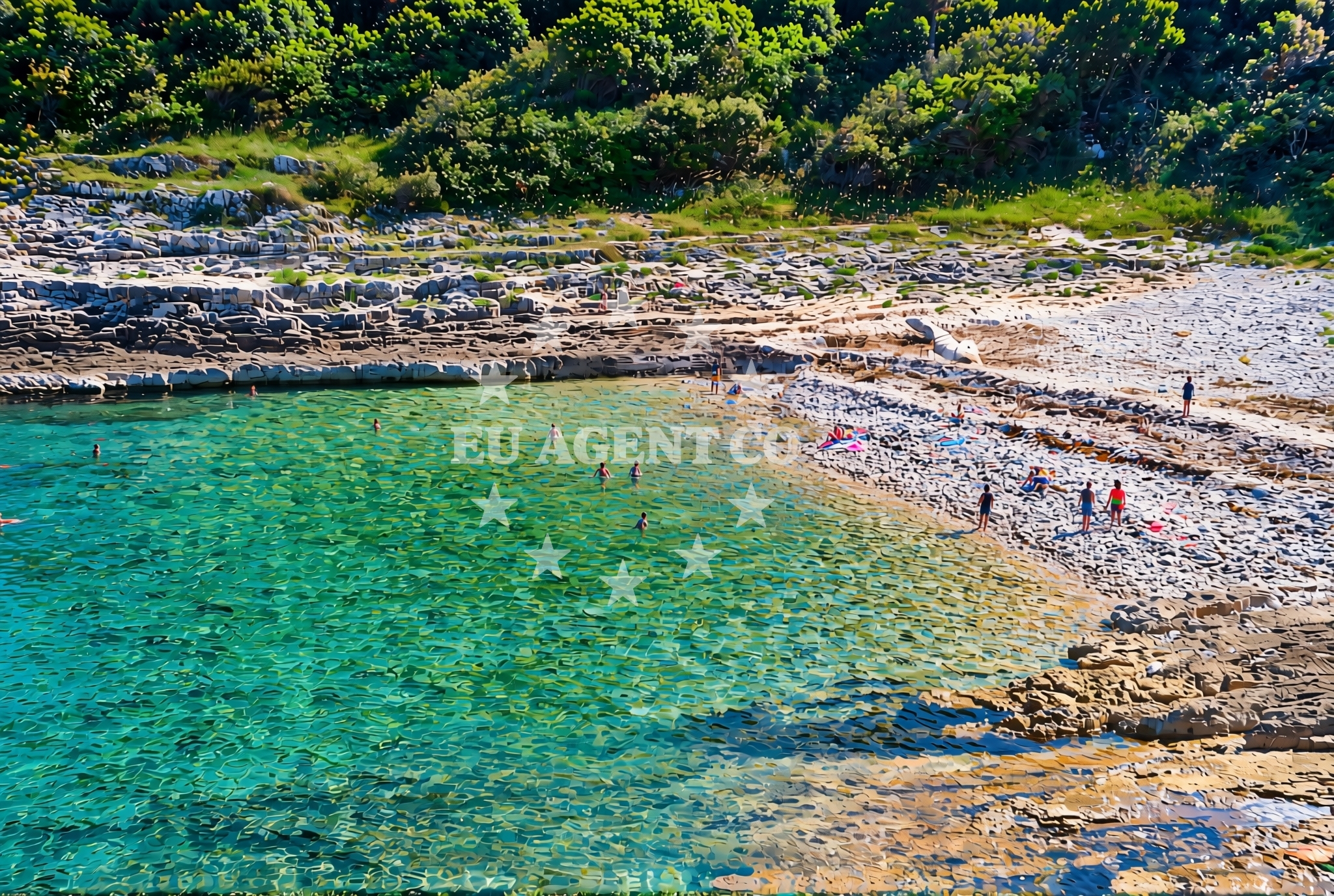 Additional view of Jarovica beach in Peruski 497, Peruški