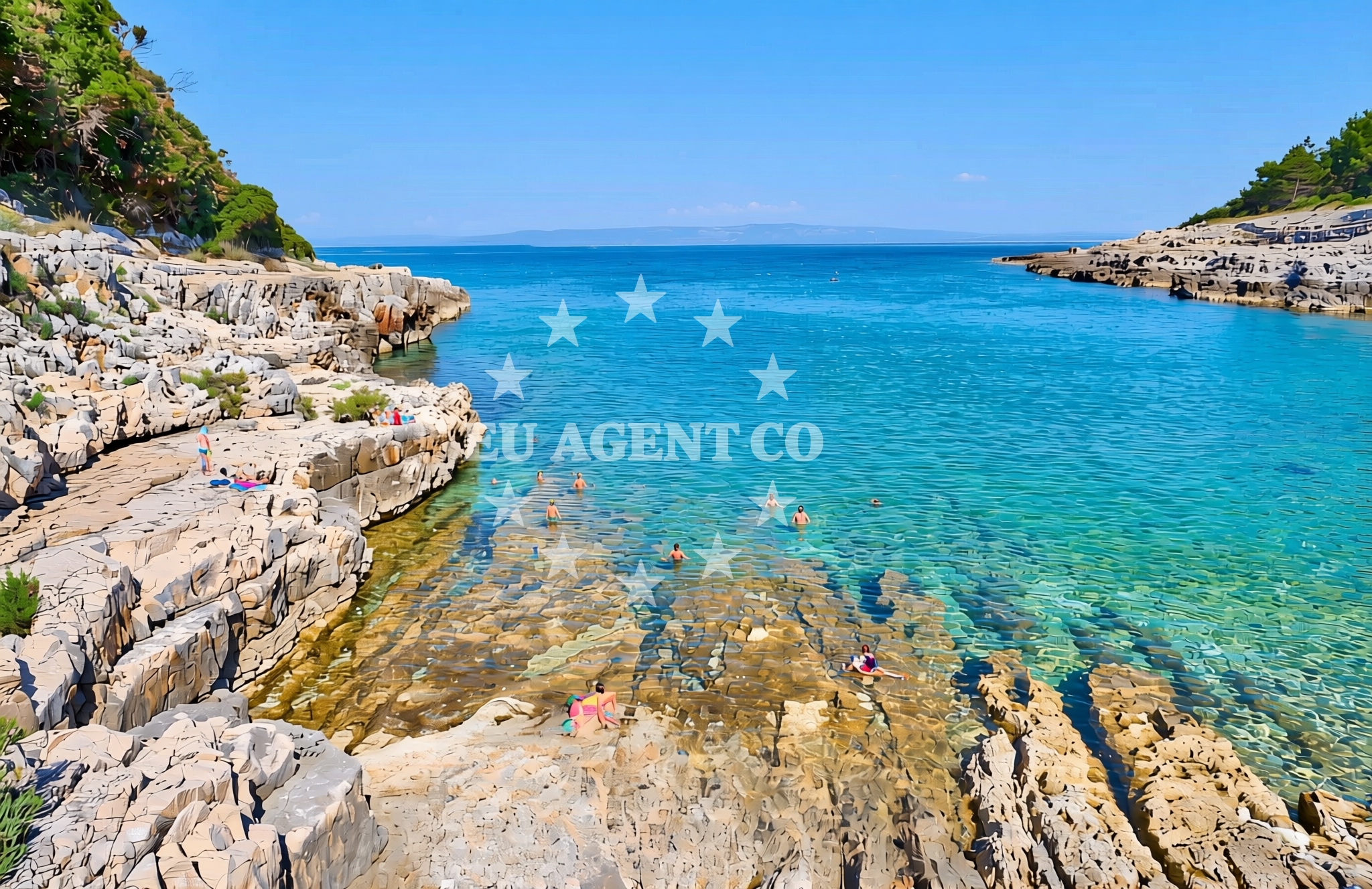 Additional view of Jarovica beach in Peruski 497, Peruški