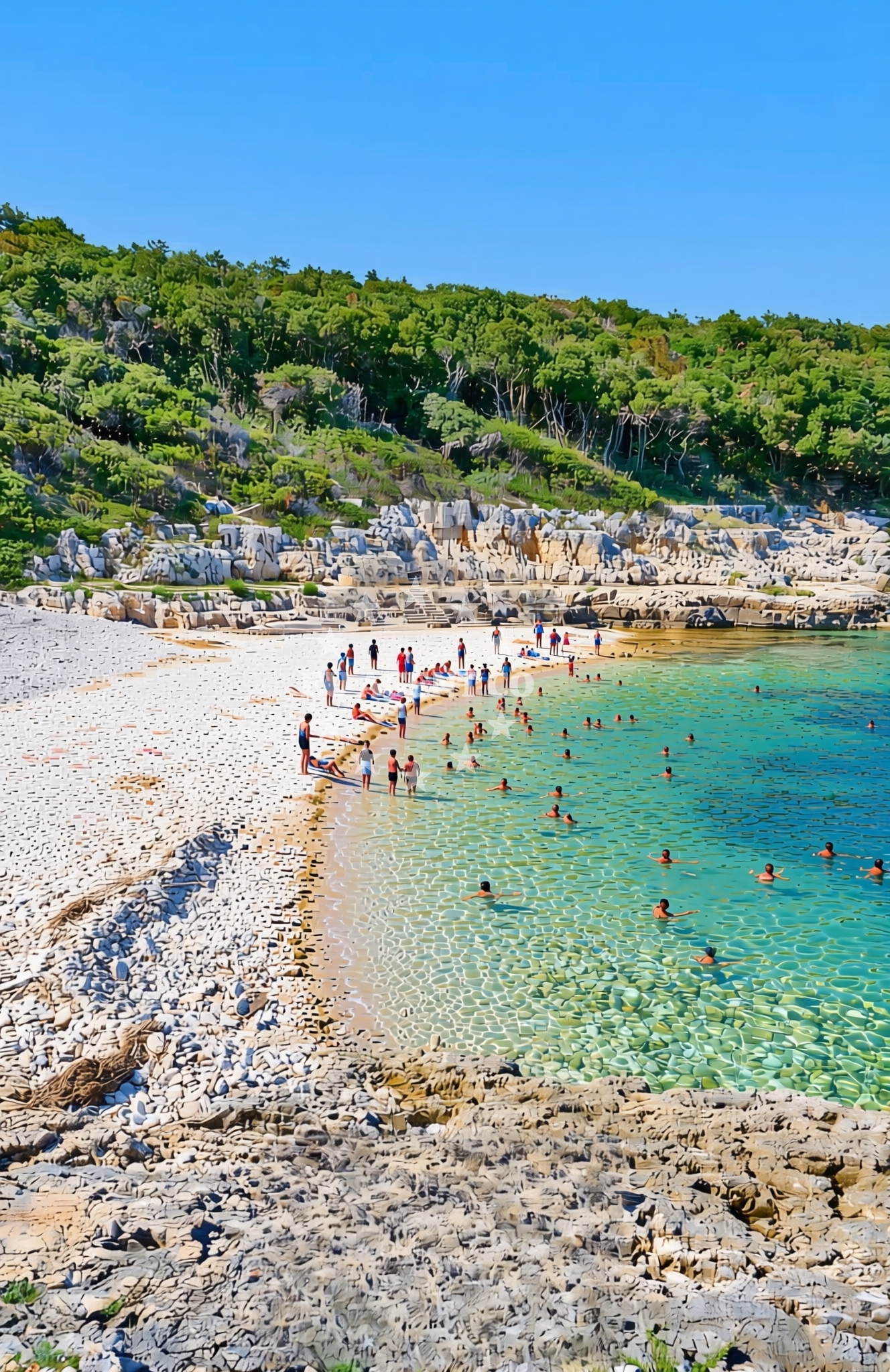 Additional view of Jarovica beach in Peruski 497, Peruški