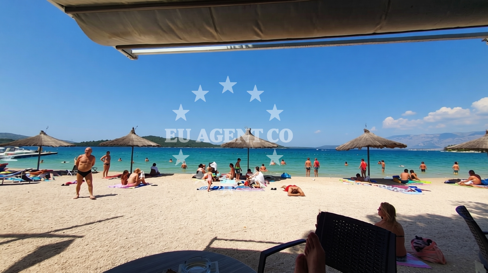 Additional view of Jasenovo beach in 67c Jasenovo Appartement Nr 9, Šibenik