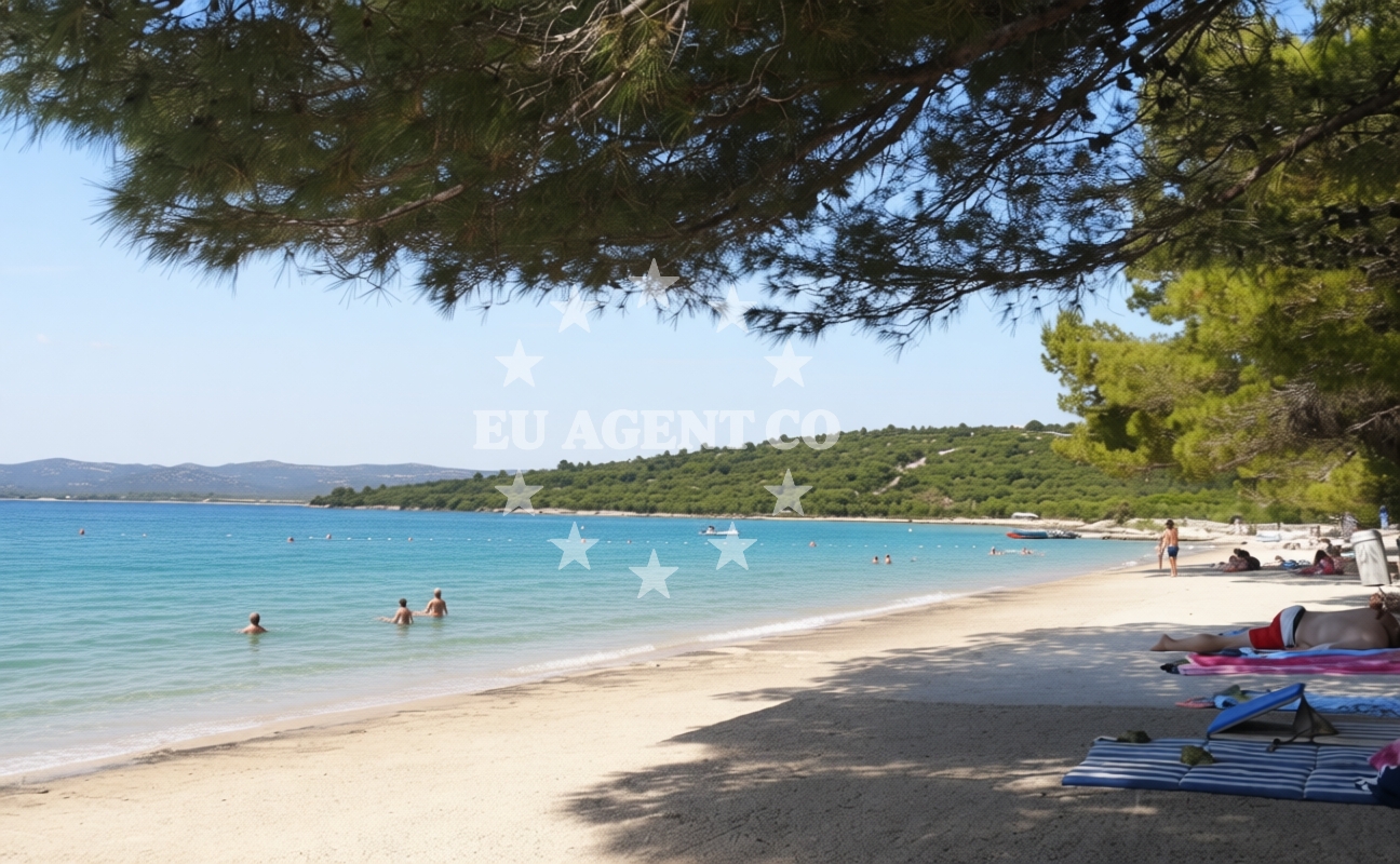 Additional view of Jazina beach in Put Jazine 269 Stan, Tisno