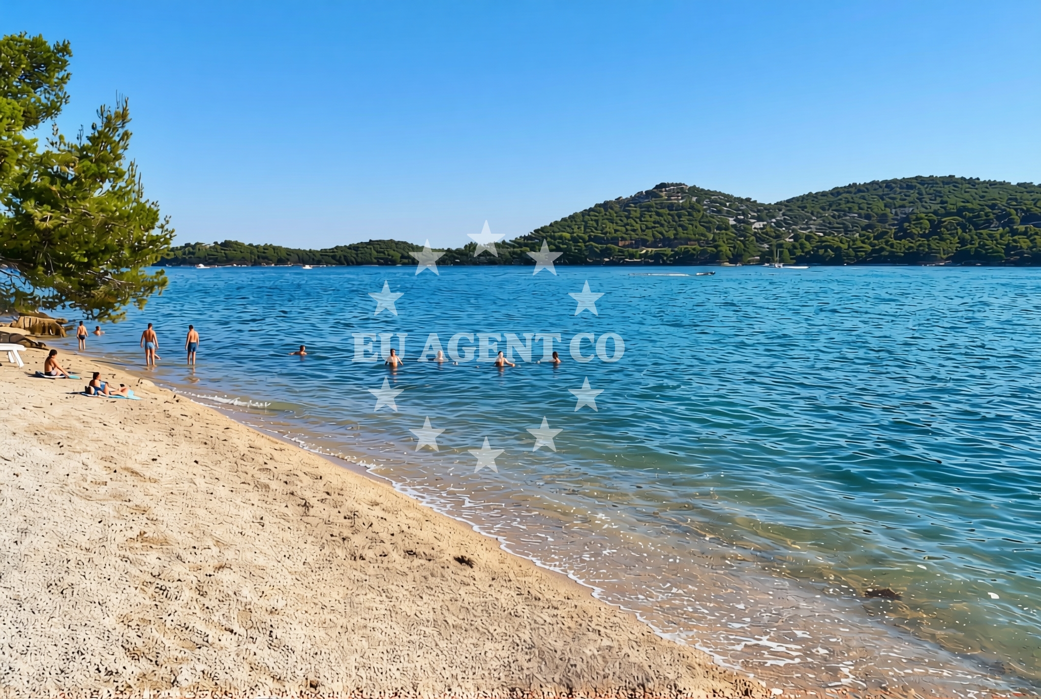 Additional view of Jazina II beach in Ante Starcevica 140, Tisno