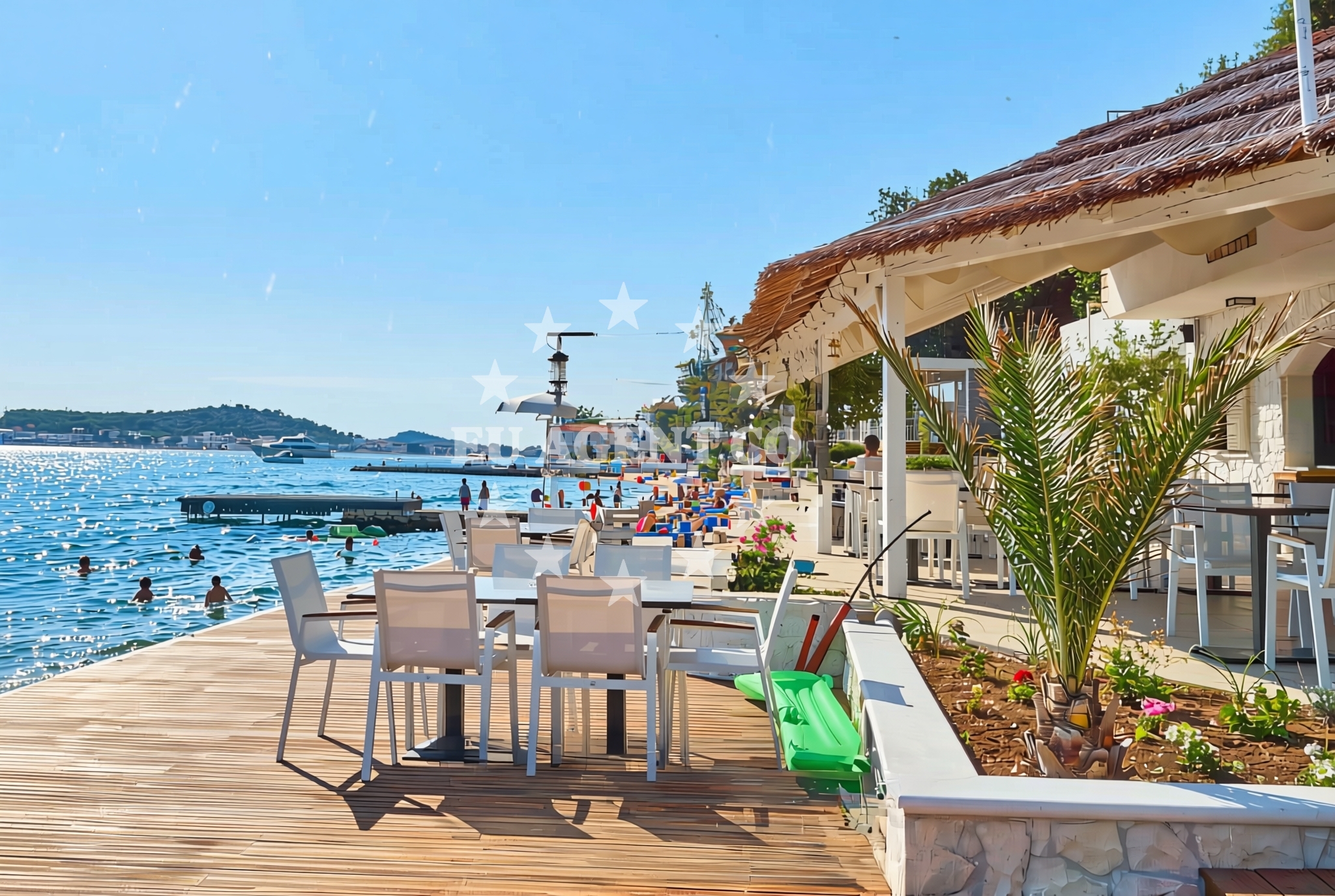 Additional view of Jazina II beach in Ante Starcevica 140, Tisno