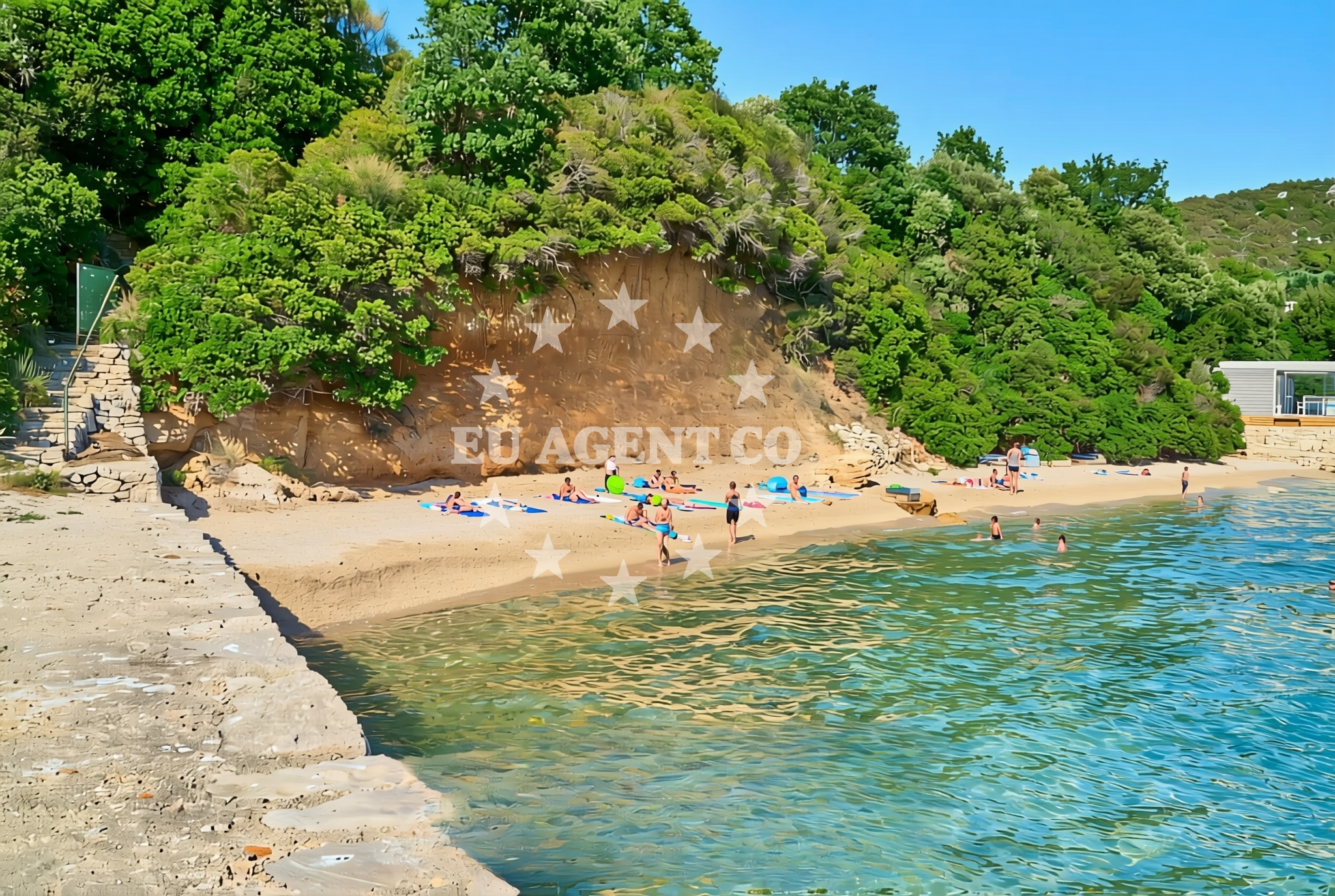 Additional view of Jazina II beach in Ante Starcevica 140, Tisno