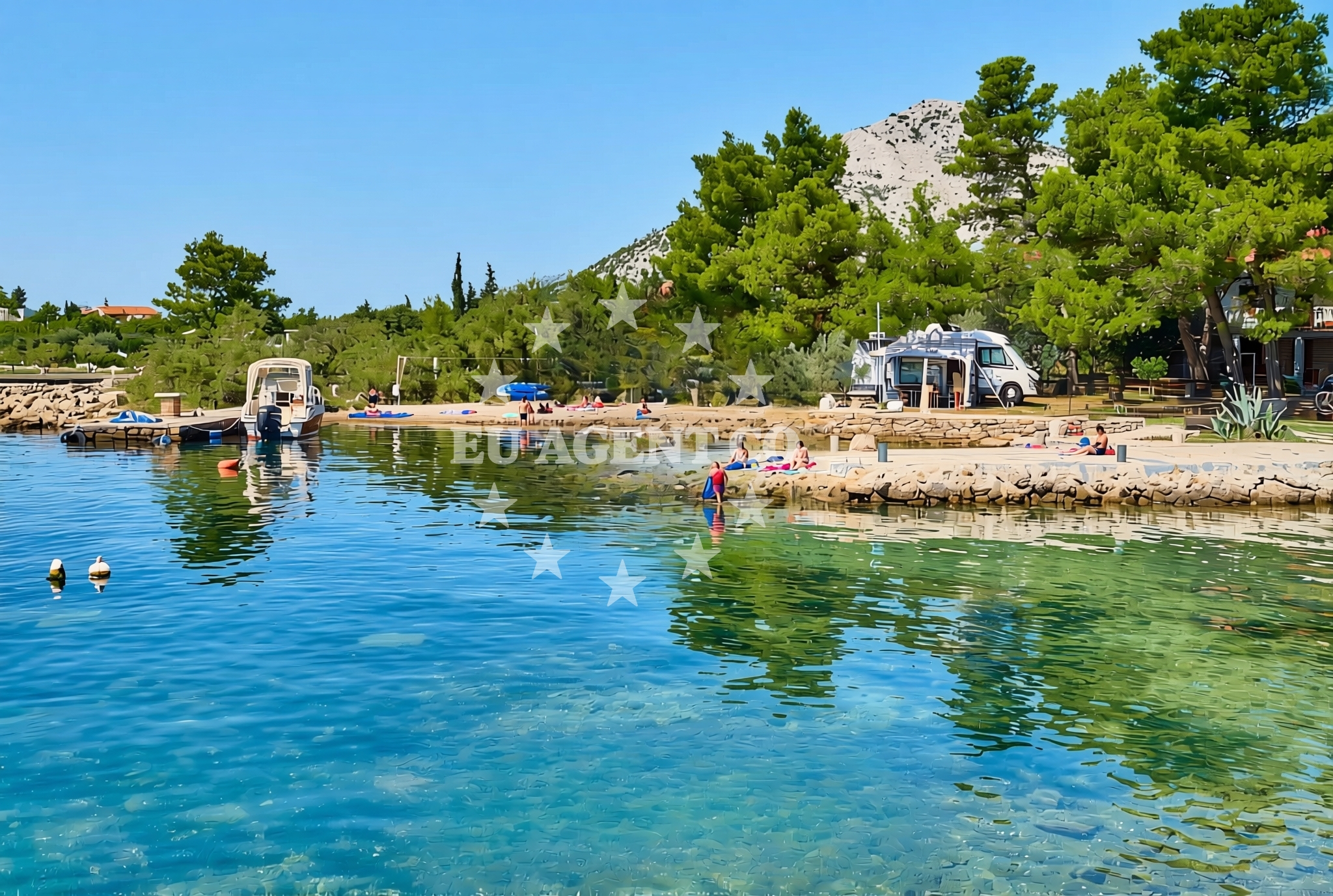 Additional view of Jazškalice, Seline Beach in Jazškalice