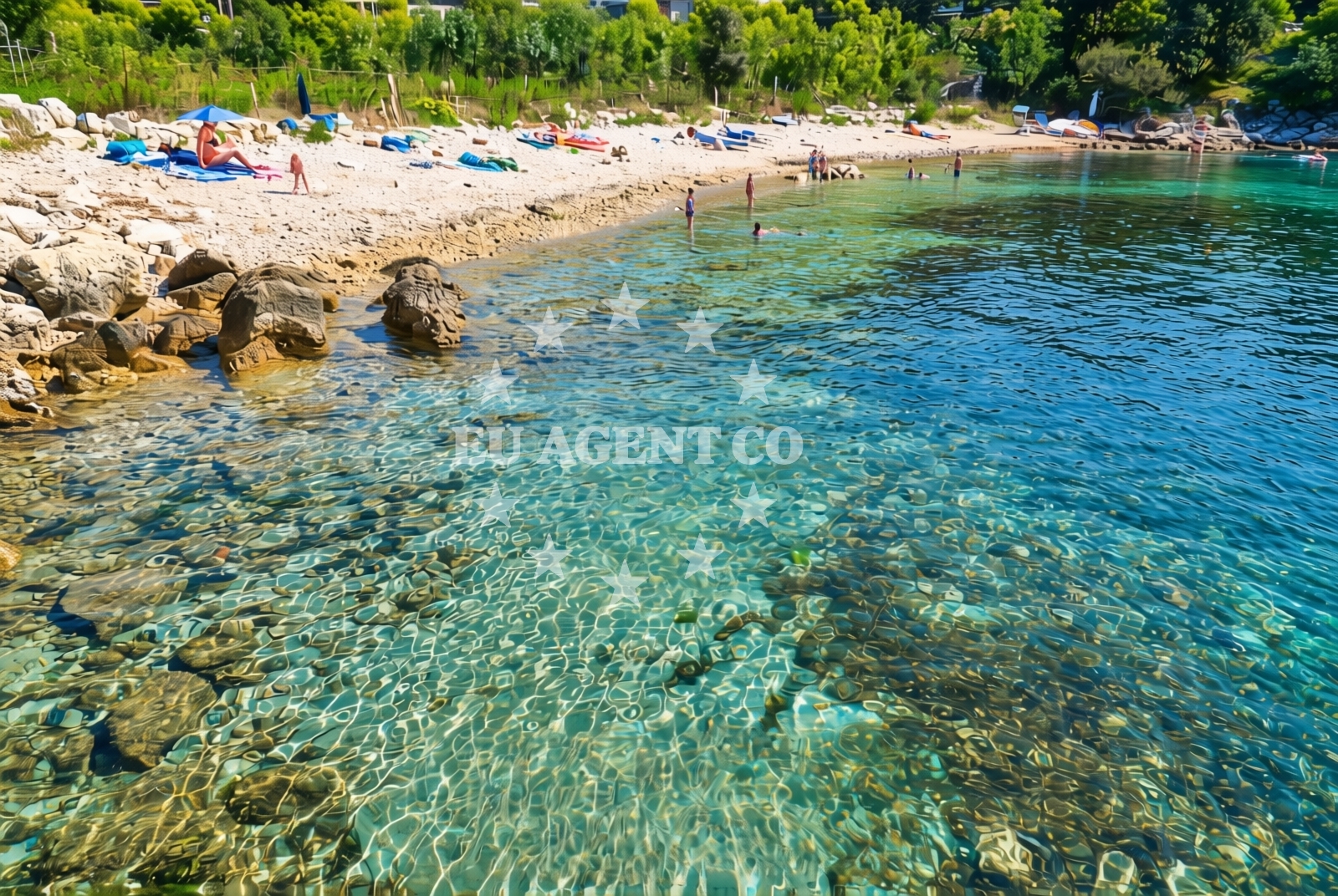Additional view of Jebodrom beach in Jakišnica 347A, Jakišnica