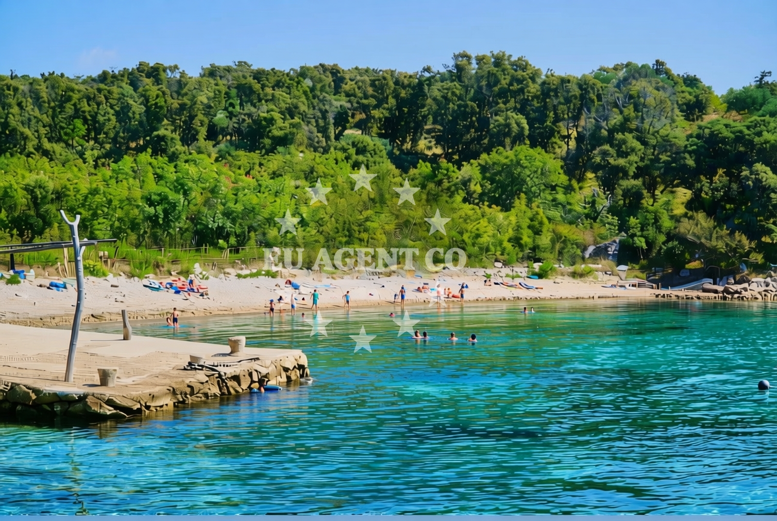 Additional view of Jebodrom beach in Jakišnica 347A, Jakišnica