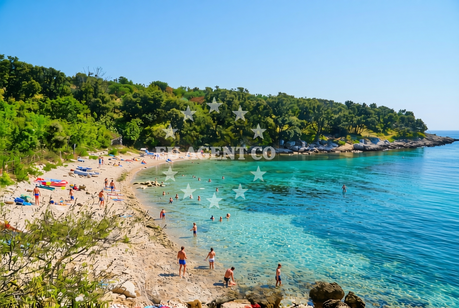 Additional view of Jebodrom beach in Jakišnica 347A, Jakišnica