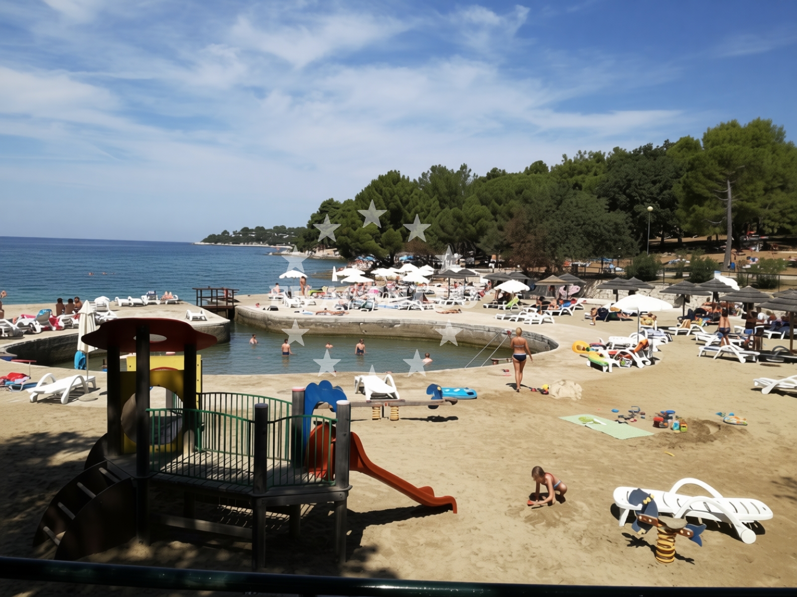 Additional view of Jedro beach