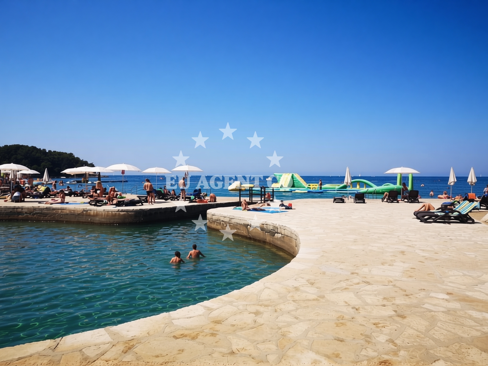 Additional view of Jedro beach