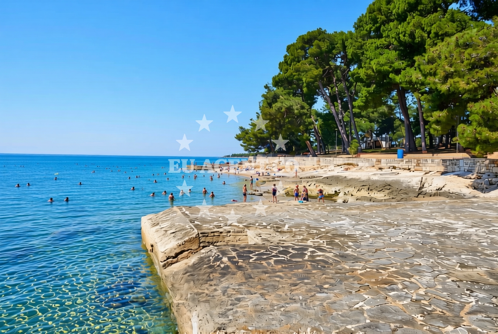 Additional view of Jedro beach