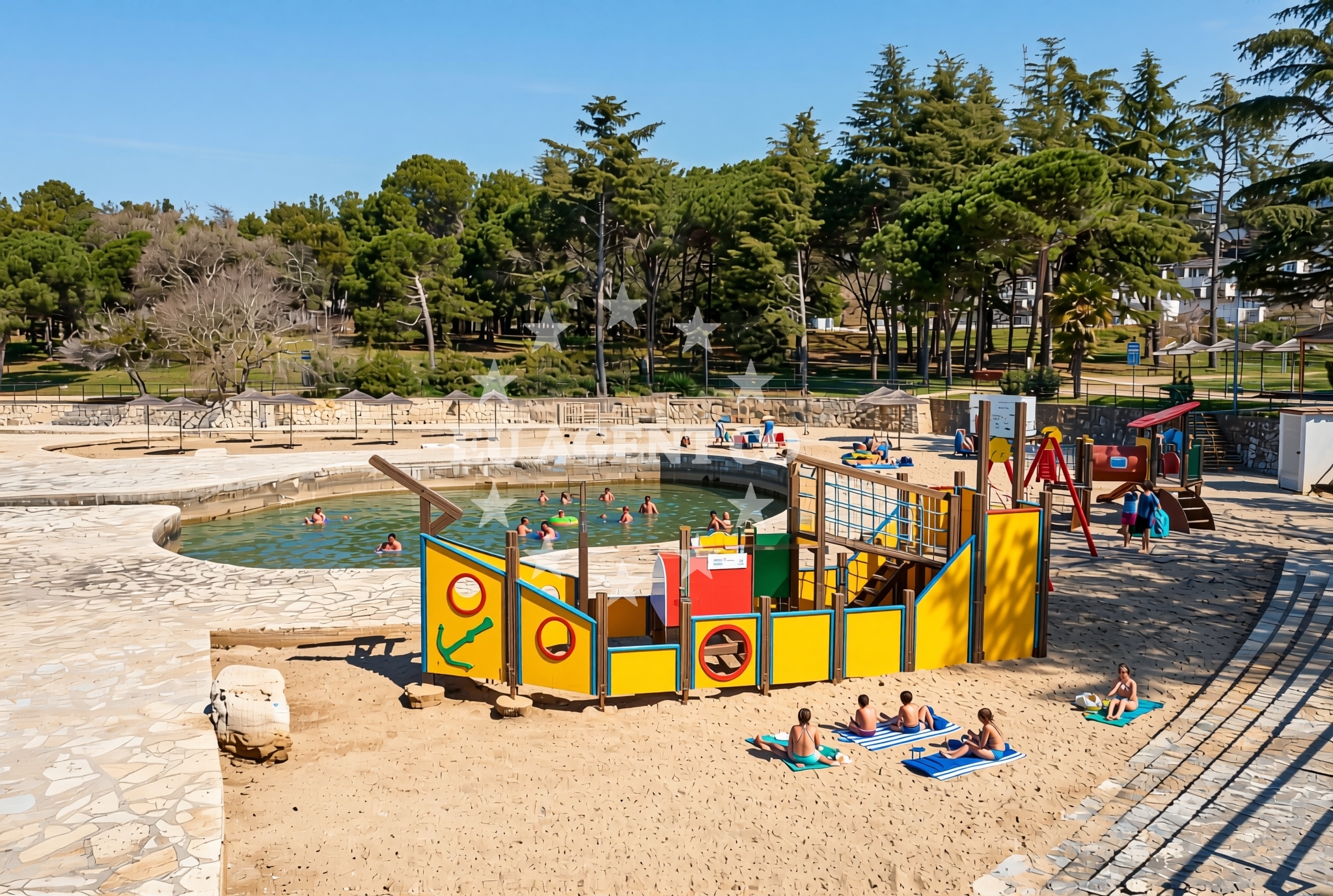 Additional view of Jedro beach