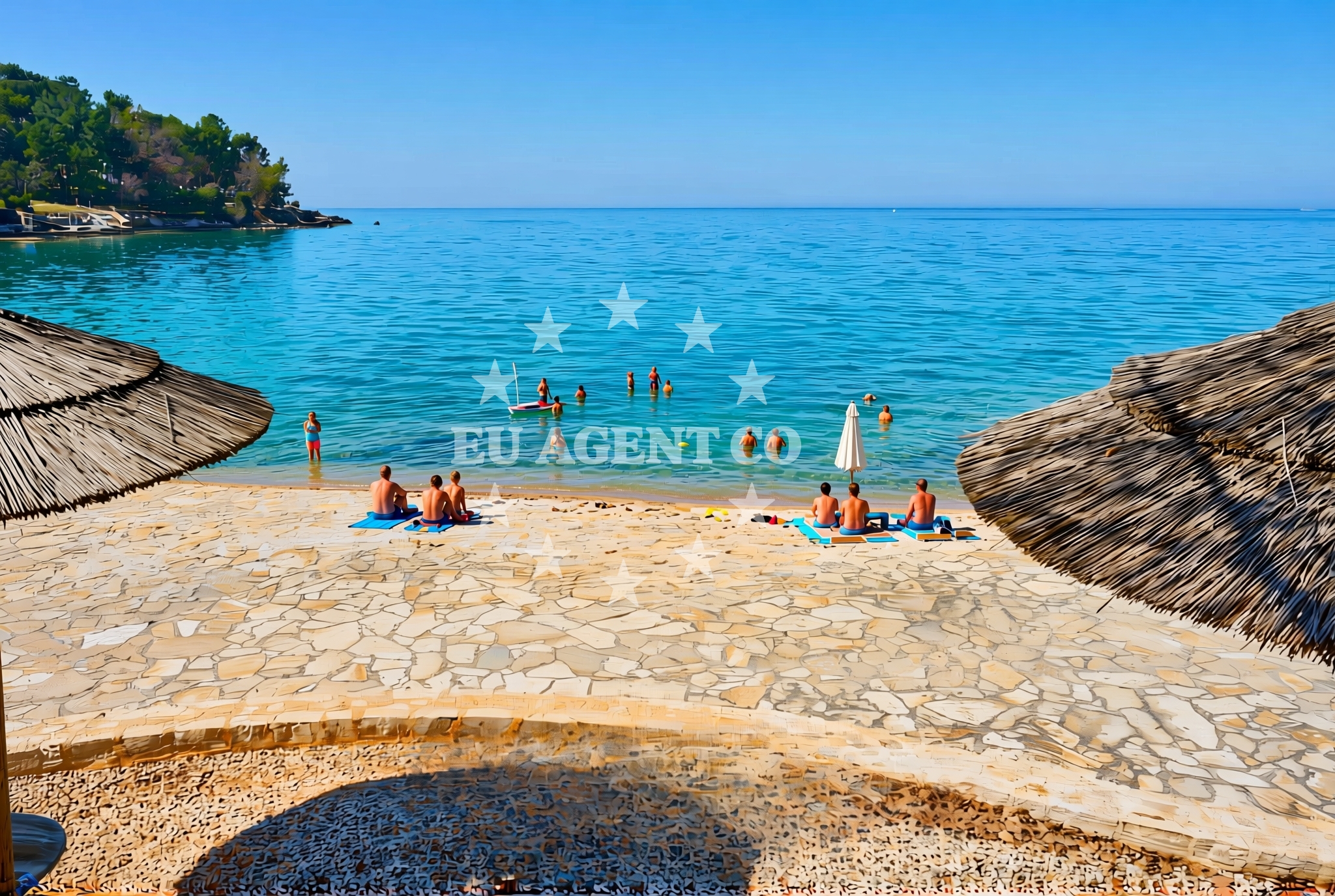 Additional view of Jedro beach