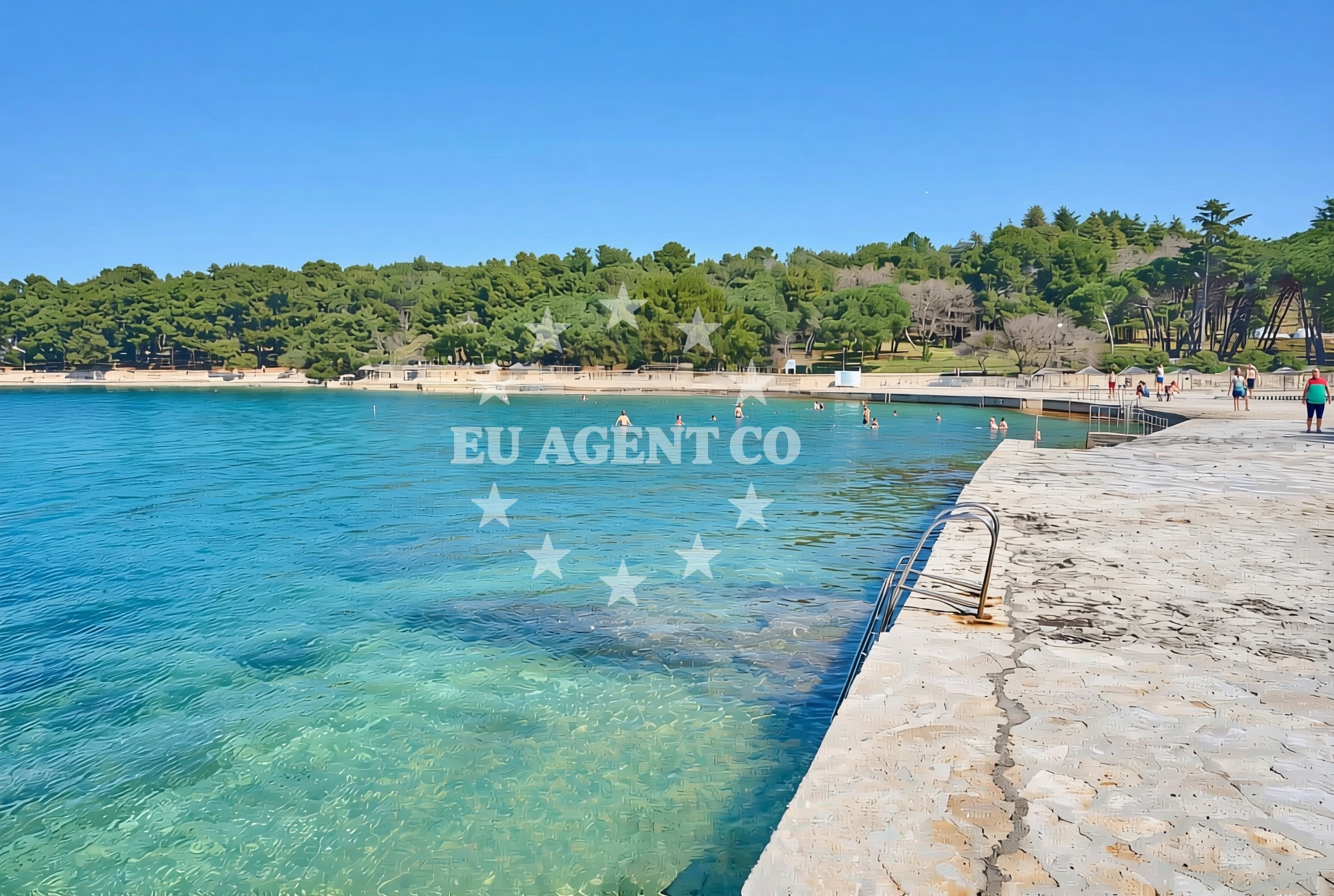 Additional view of Jedro beach