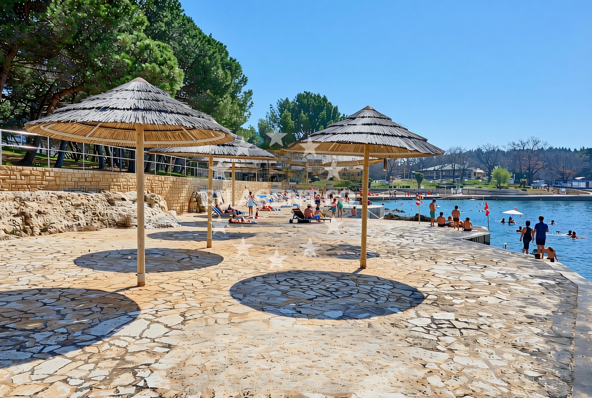 Additional view of Jedro beach