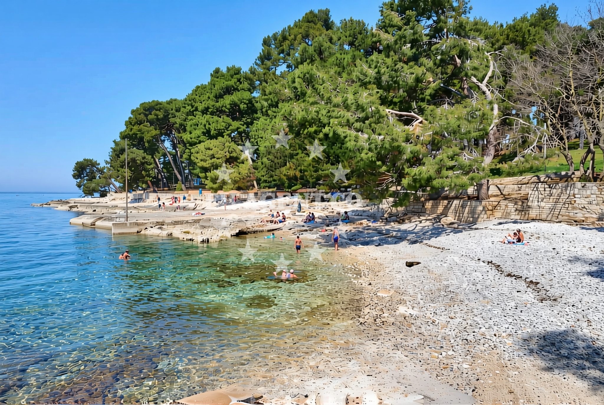 Additional view of Jedro beach