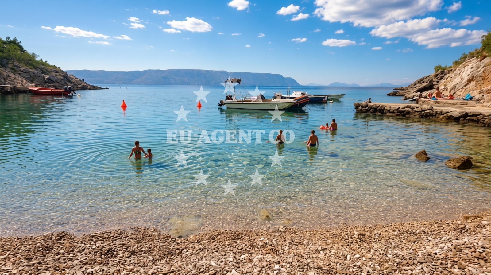 Sea and coastal view of Jelena in Pavlinska ulica 8, Senj