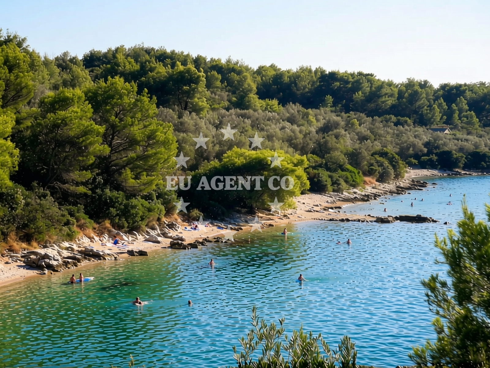 Additional view of Jelenica beach in IV Ulica 1, Kukljica