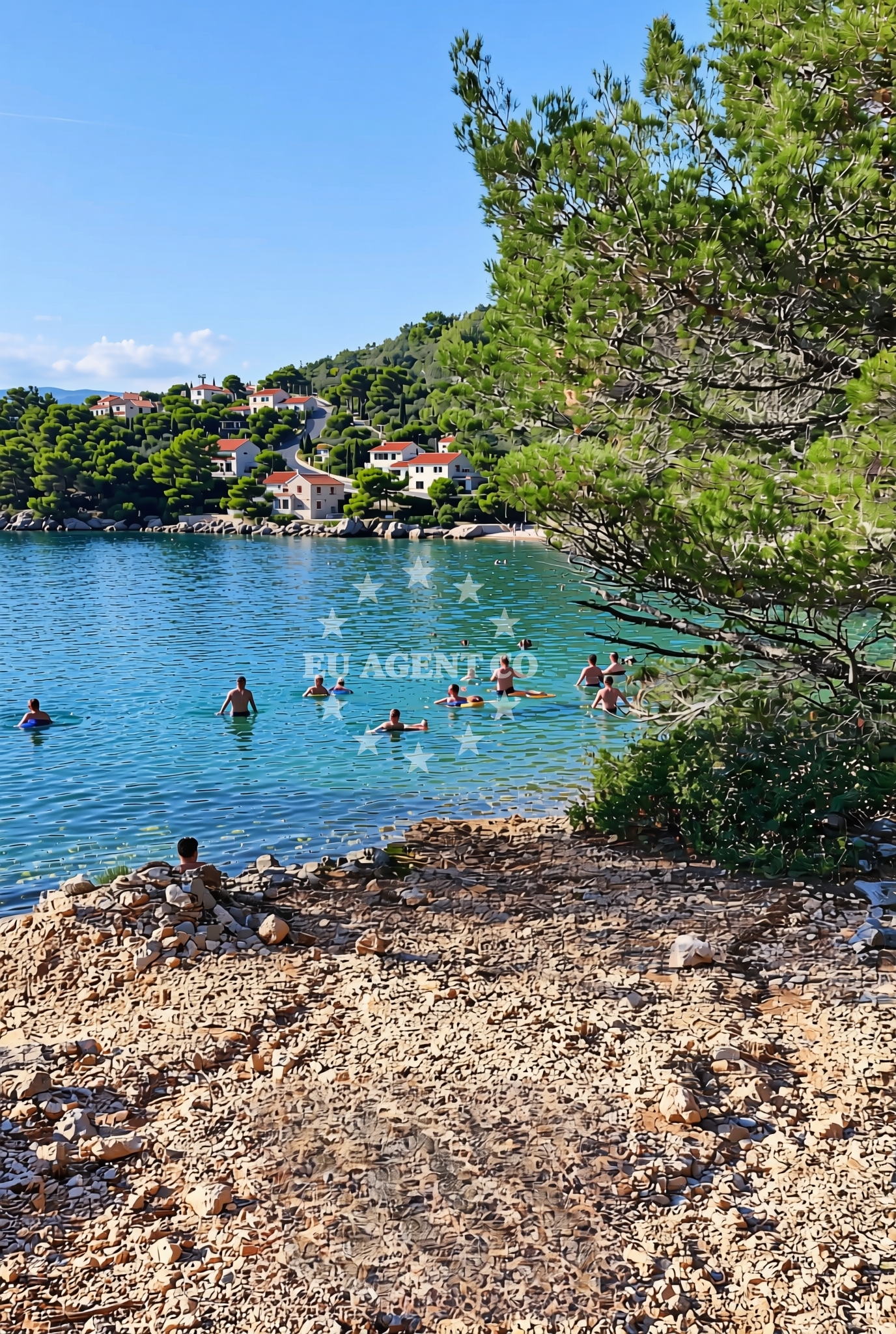Additional view of Jelenica (FKK), Kukljica (Ugljan) Beach in Jelenica (FKK)