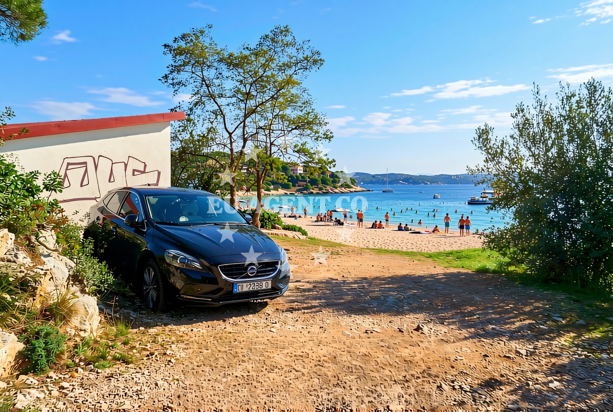 Additional view of Jelenscica beach in Špingaroli 3e, Martina