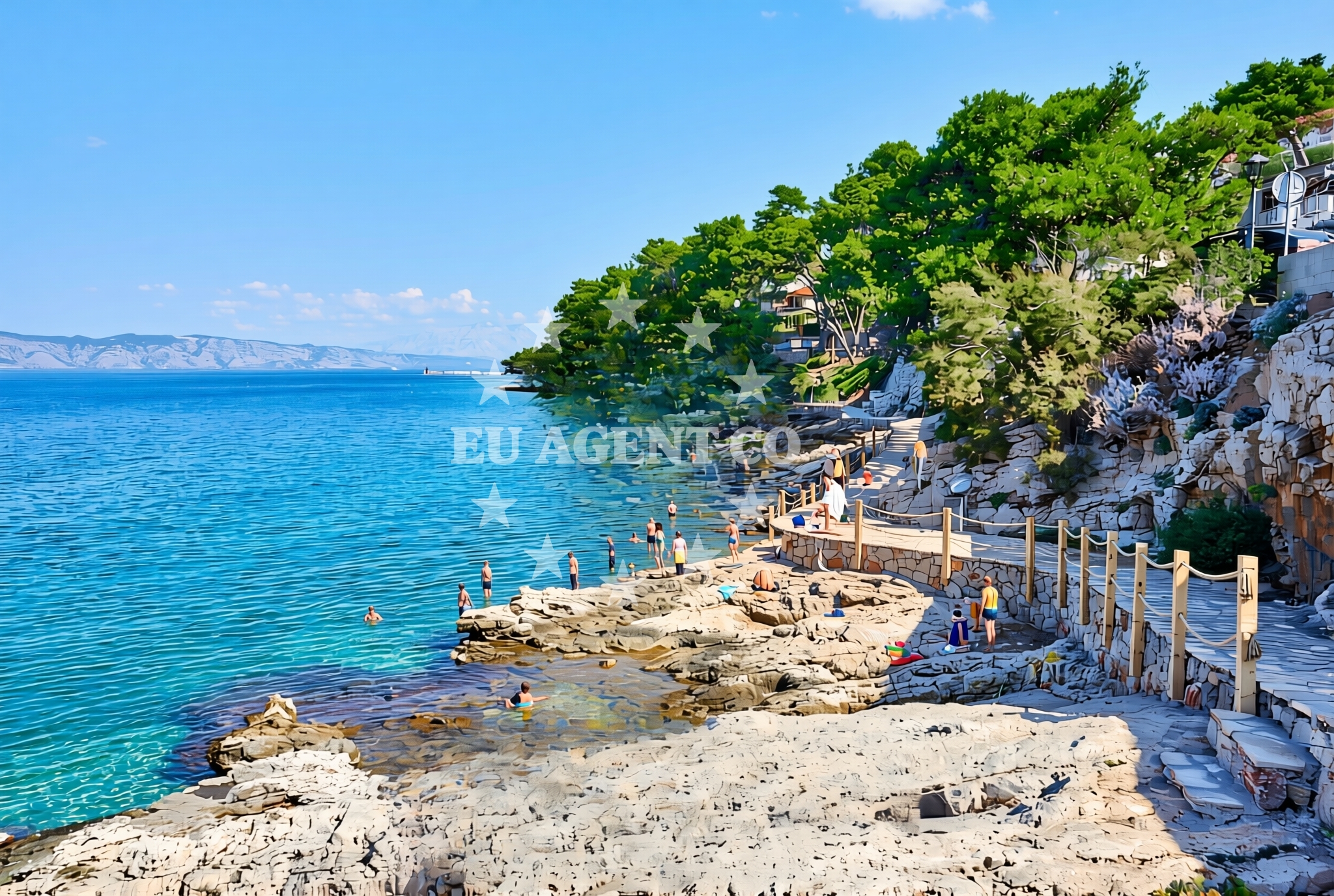 Overview of Jelsa (Hvar): beaches and coves (18) in Jelsa (Hvar)