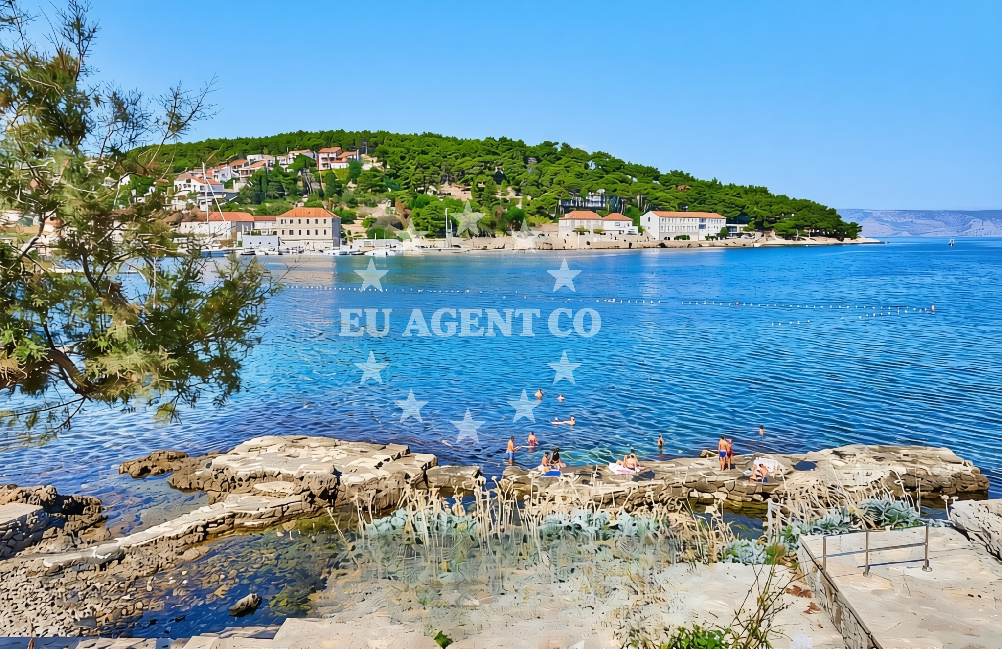 Sea and coastal view of Jelsa (Hvar): beaches and coves (18) in Jelsa (Hvar)