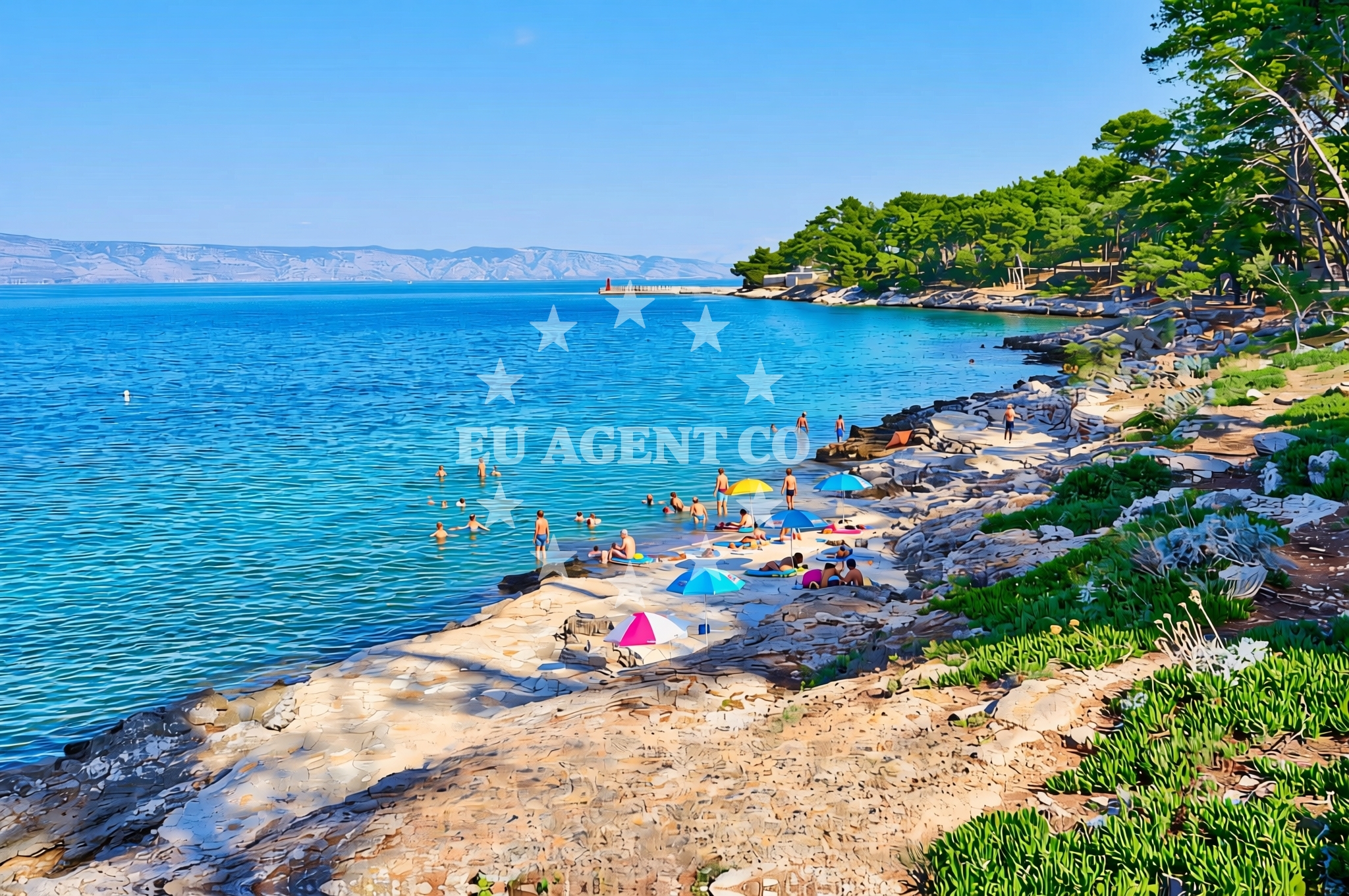 Additional view of Jelsa (Hvar): beaches and coves (18) in Jelsa (Hvar)