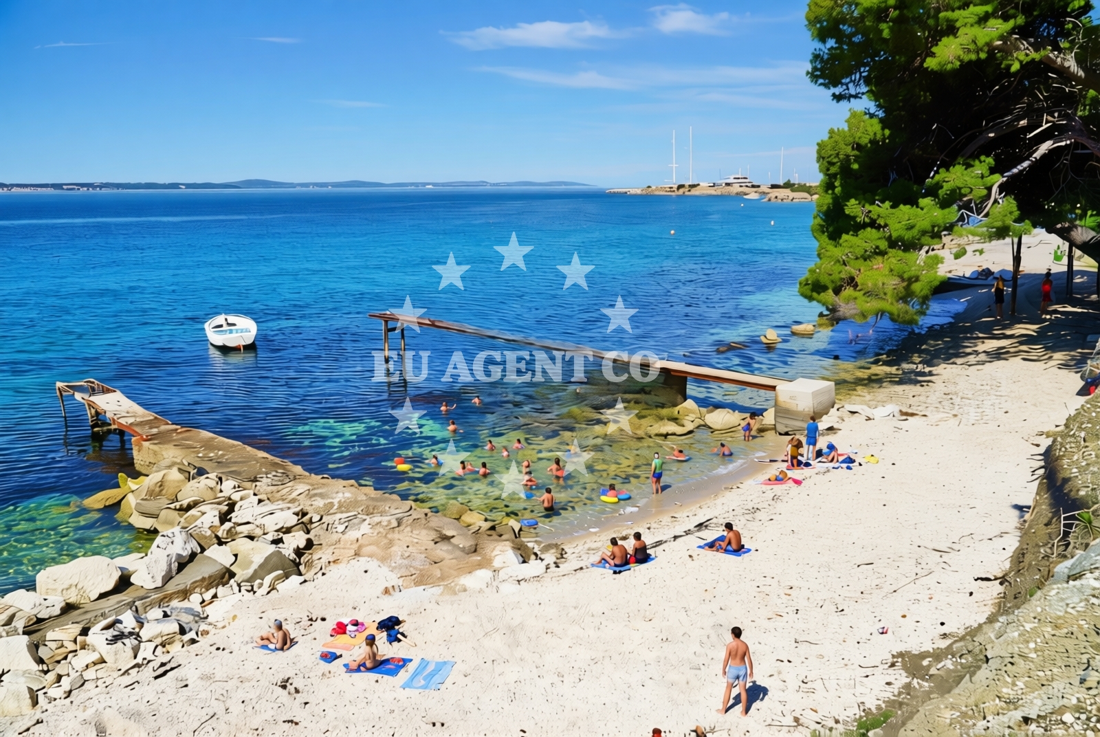 Additional view of Jesenice: beaches and coves (14) in Jesenice