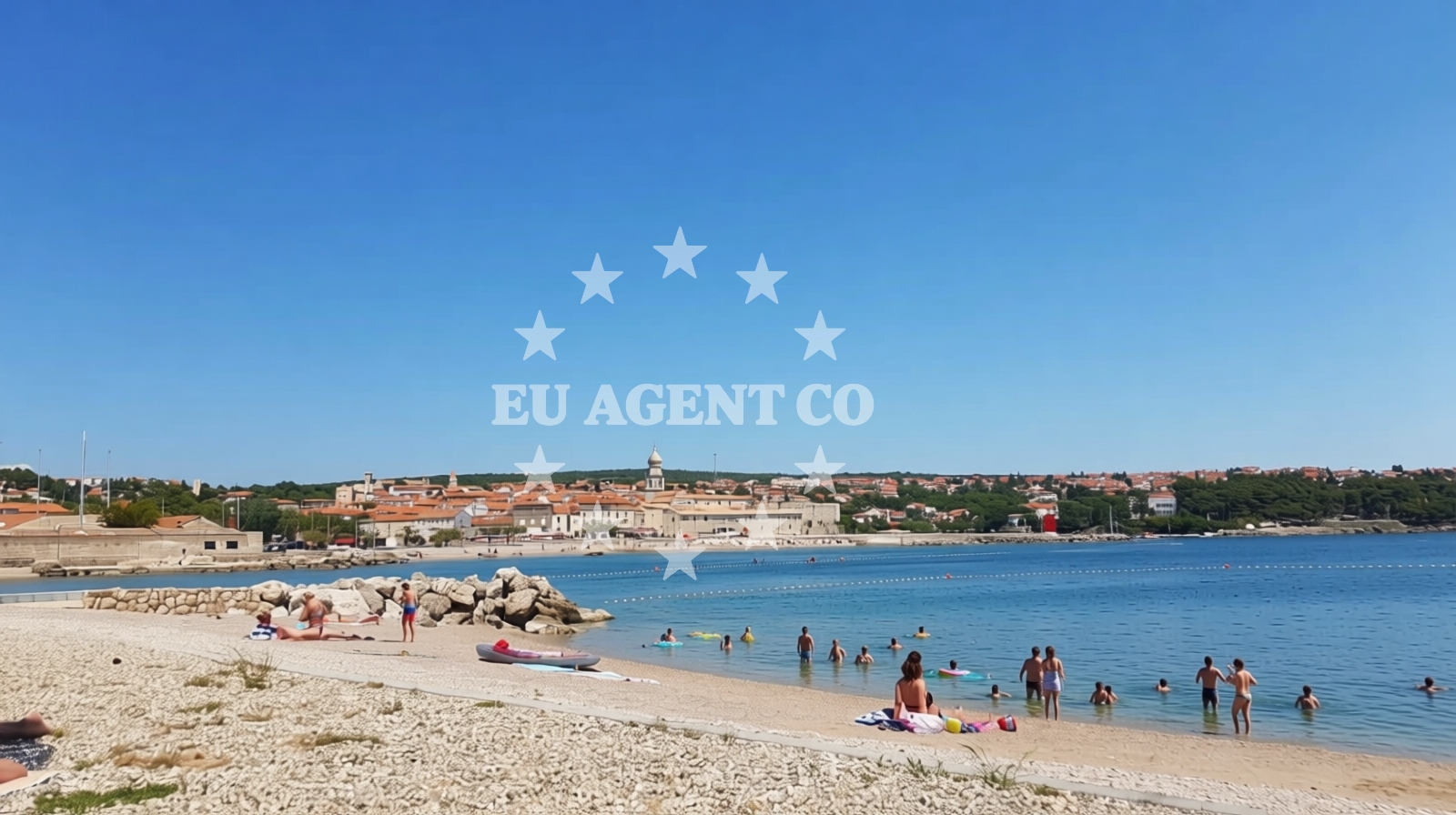 Additional view of Jezevac beach in 3 Ulica Braće Linardića, Krk