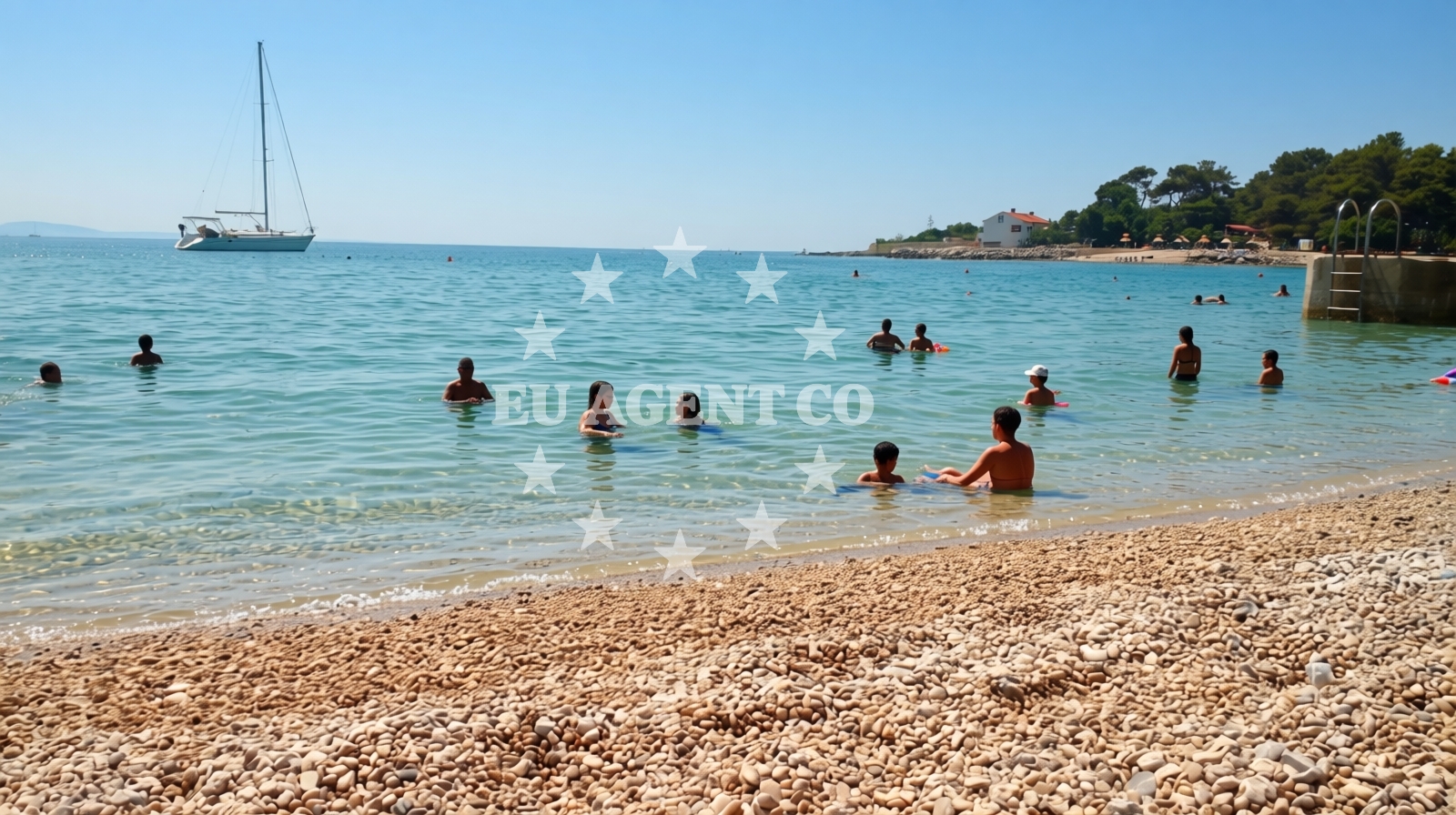 Additional view of Jezevac beach in 3 Ulica Braće Linardića, Krk