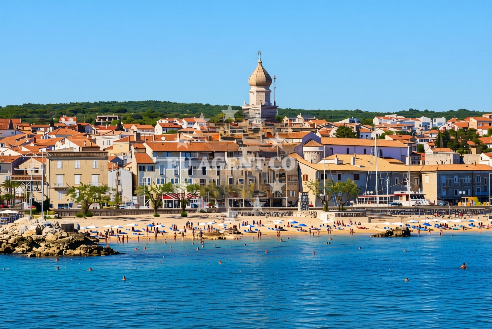 Additional view of Jezevac beach in 3 Ulica Braće Linardića, Krk